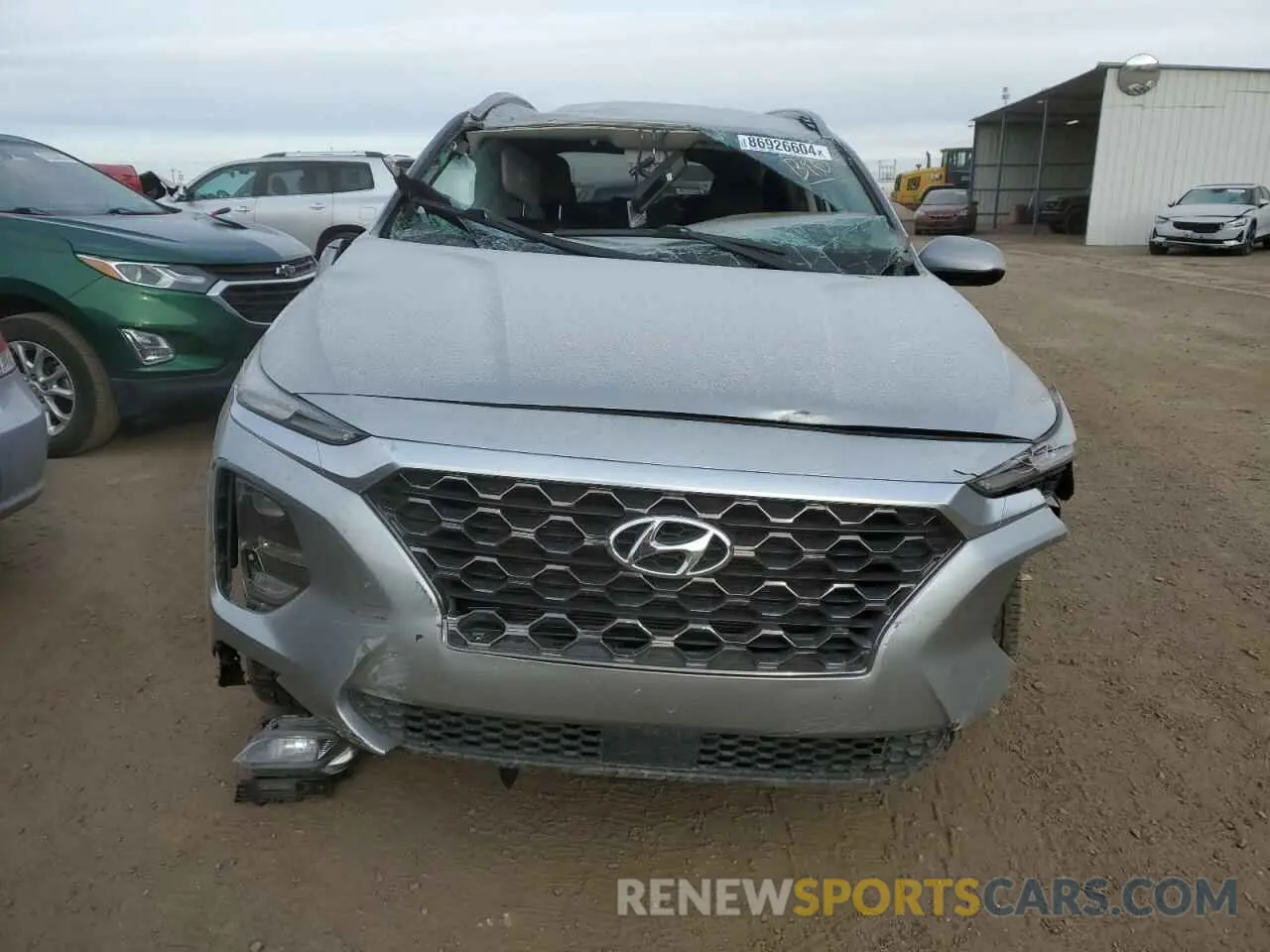 5 Photograph of a damaged car 5NMS33AD0LH224361 HYUNDAI SANTA FE 2020