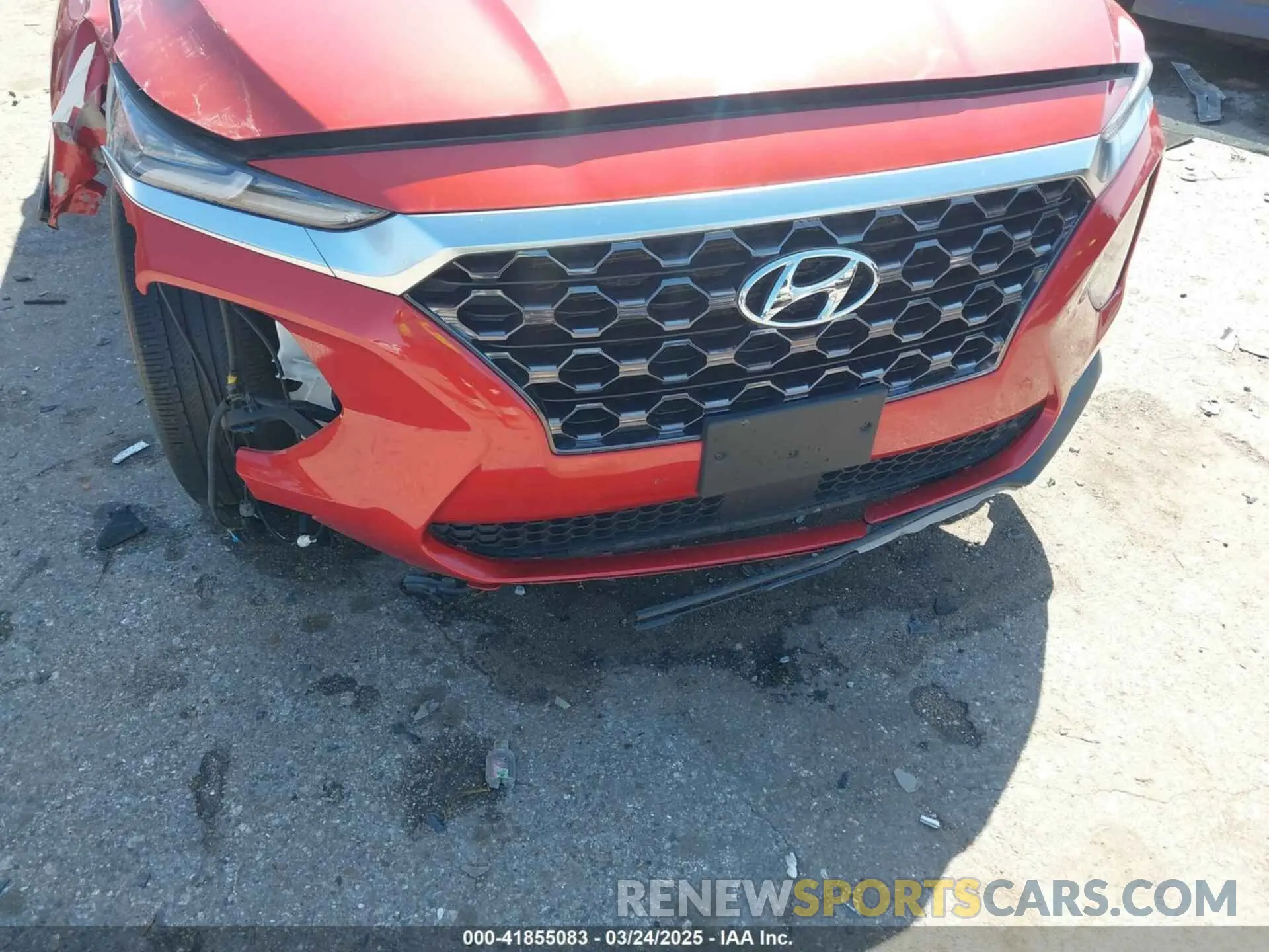 6 Photograph of a damaged car 5NMS33AD0LH229799 HYUNDAI SANTA FE 2020