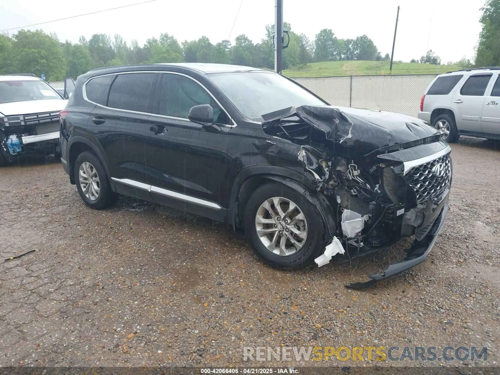 1 Photograph of a damaged car 5NMS33AD0LH243458 HYUNDAI SANTA FE 2020