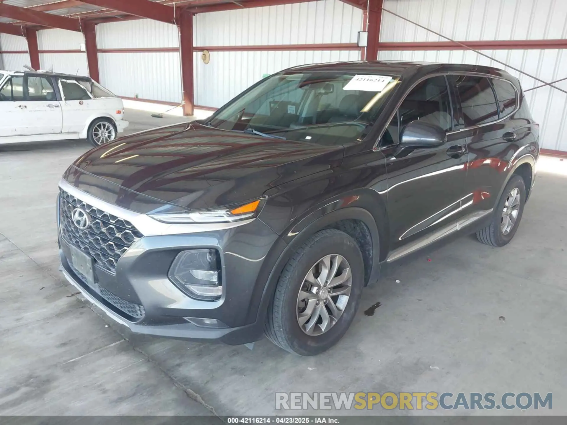 2 Photograph of a damaged car 5NMS33AD0LH244822 HYUNDAI SANTA FE 2020