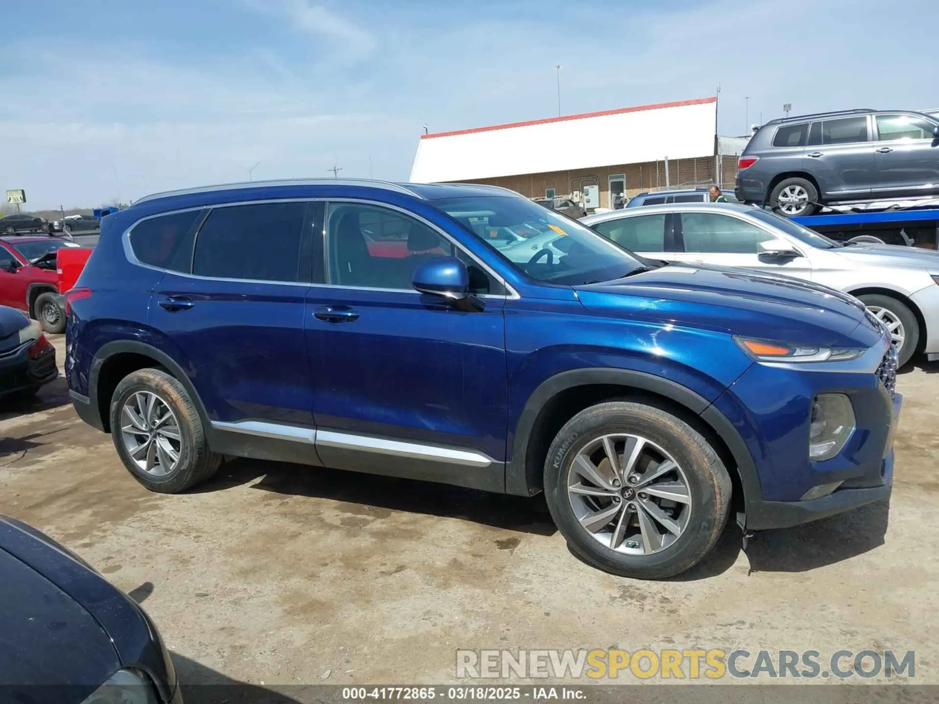 13 Photograph of a damaged car 5NMS33AD0LH259708 HYUNDAI SANTA FE 2020