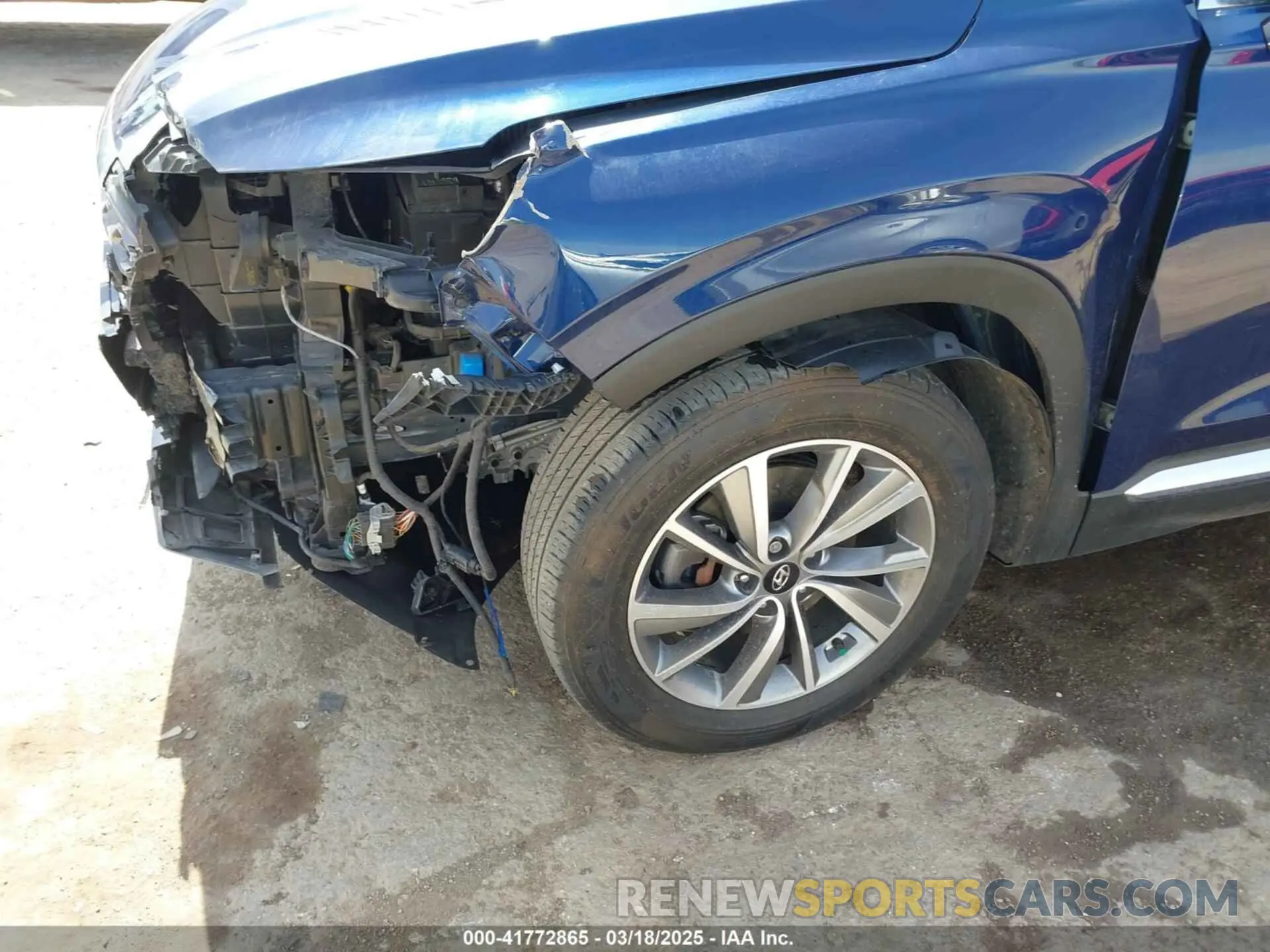 6 Photograph of a damaged car 5NMS33AD0LH259708 HYUNDAI SANTA FE 2020