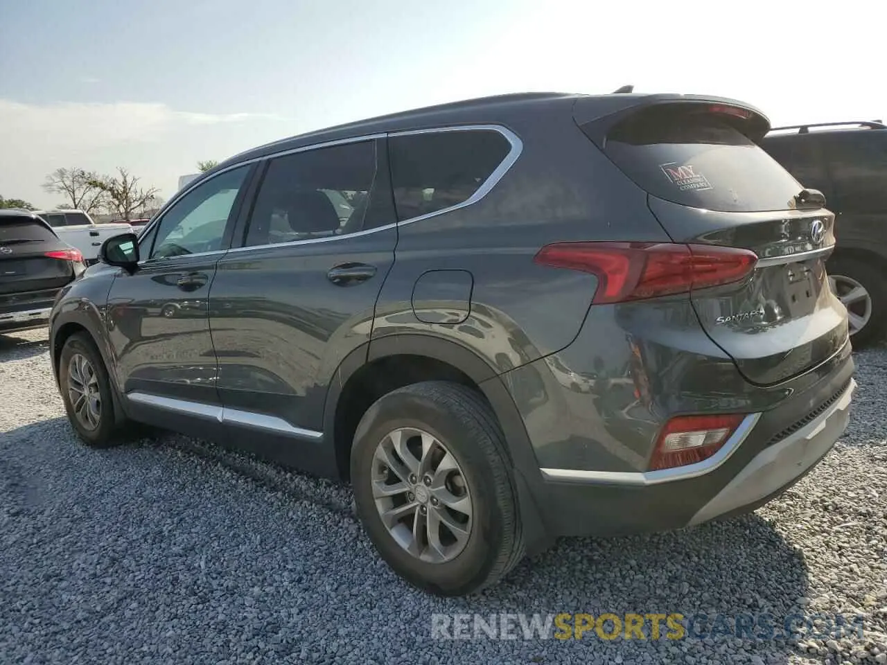 2 Photograph of a damaged car 5NMS33AD1LH173470 HYUNDAI SANTA FE 2020