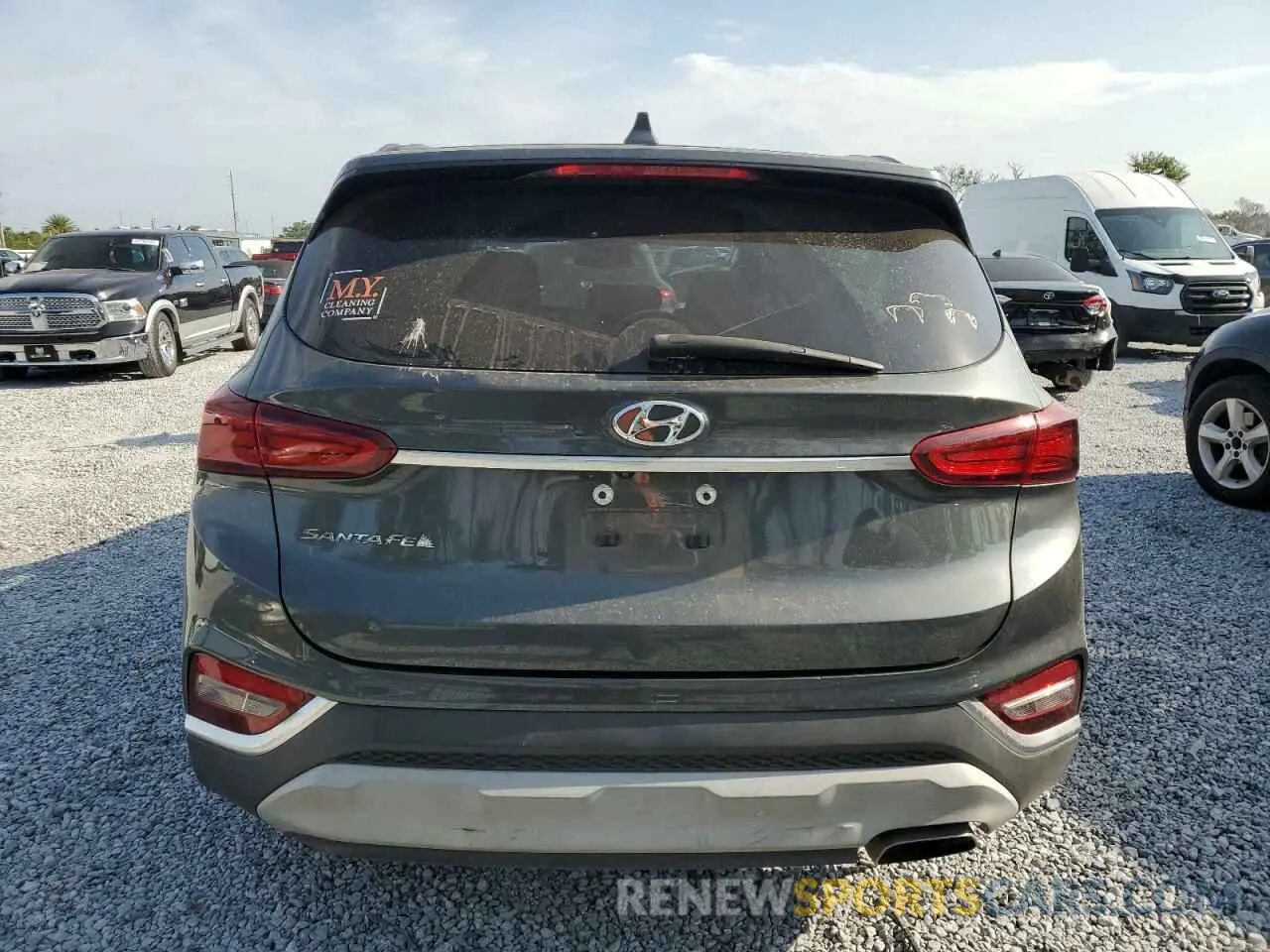 6 Photograph of a damaged car 5NMS33AD1LH173470 HYUNDAI SANTA FE 2020