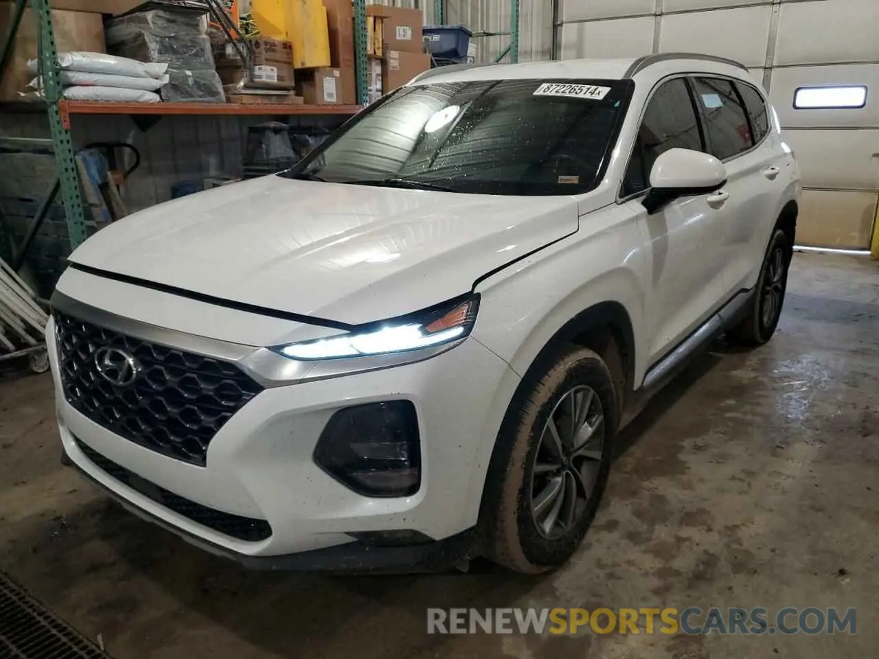 1 Photograph of a damaged car 5NMS33AD1LH223459 HYUNDAI SANTA FE 2020