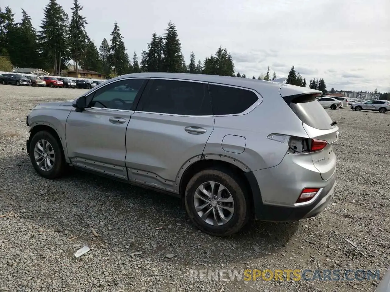 2 Photograph of a damaged car 5NMS33AD1LH223493 HYUNDAI SANTA FE 2020