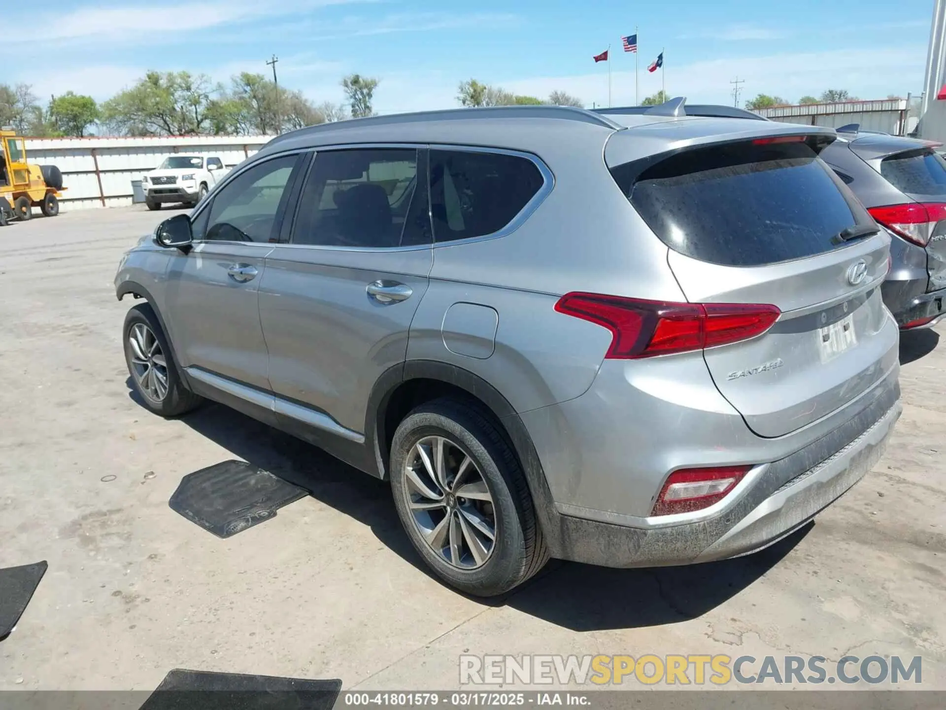 3 Photograph of a damaged car 5NMS33AD2LH210462 HYUNDAI SANTA FE 2020