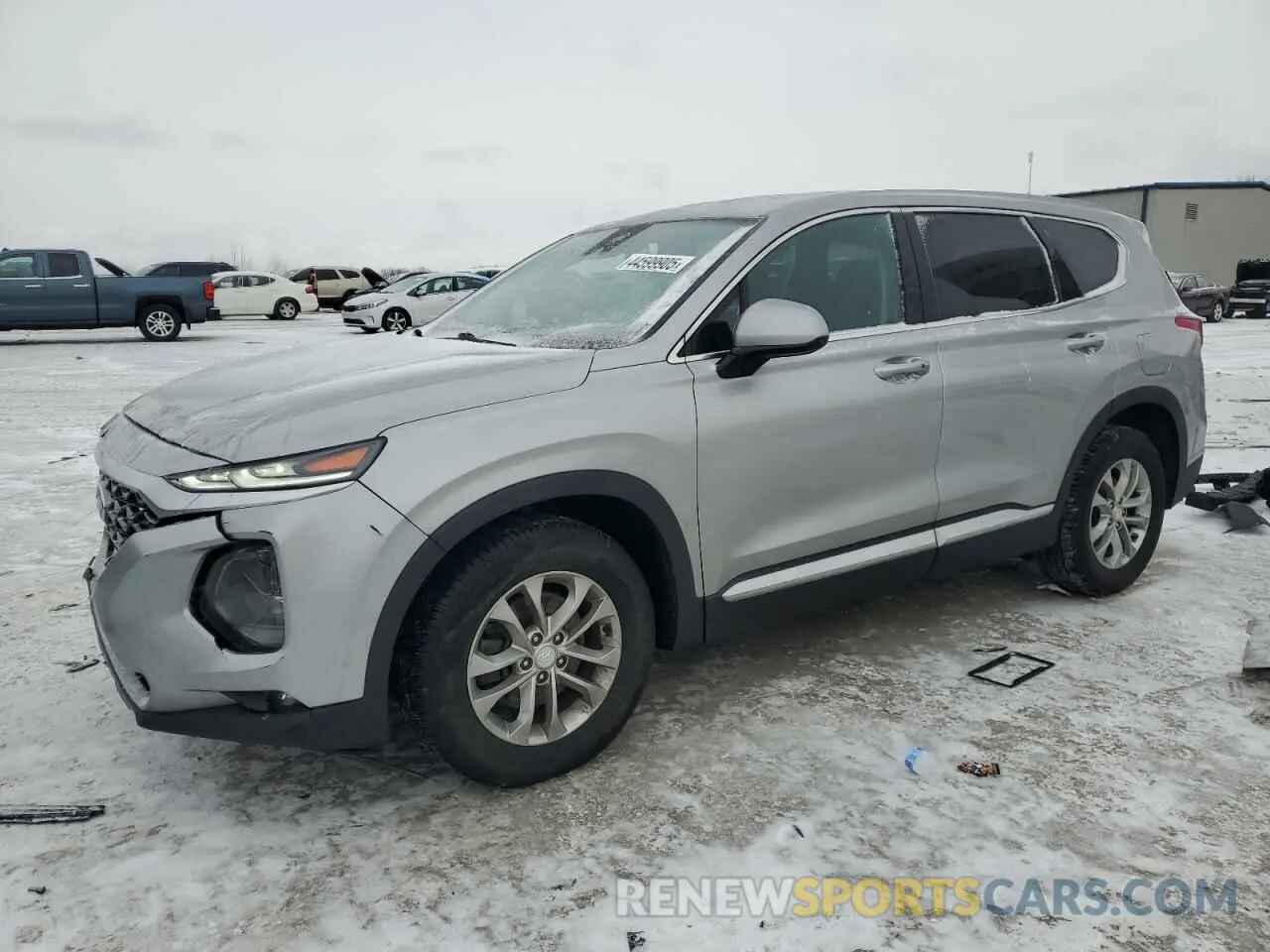 1 Photograph of a damaged car 5NMS33AD2LH220134 HYUNDAI SANTA FE 2020