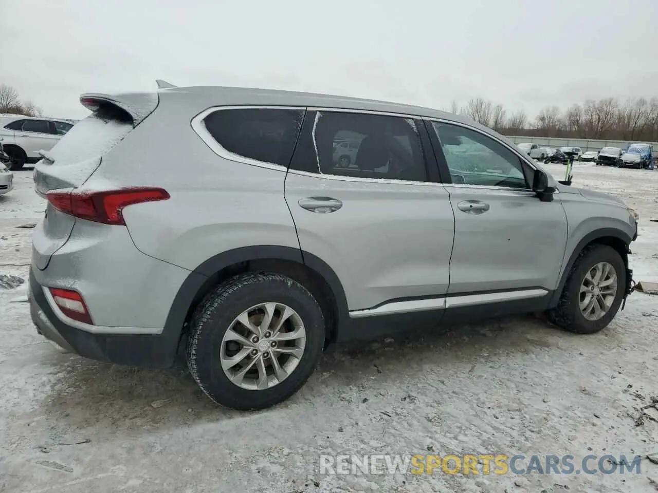 3 Photograph of a damaged car 5NMS33AD2LH220134 HYUNDAI SANTA FE 2020