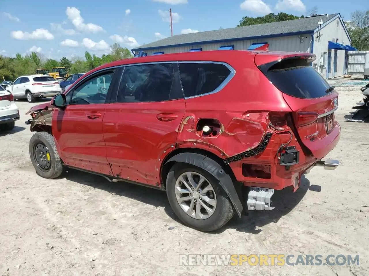 2 Photograph of a damaged car 5NMS33AD2LH243834 HYUNDAI SANTA FE 2020