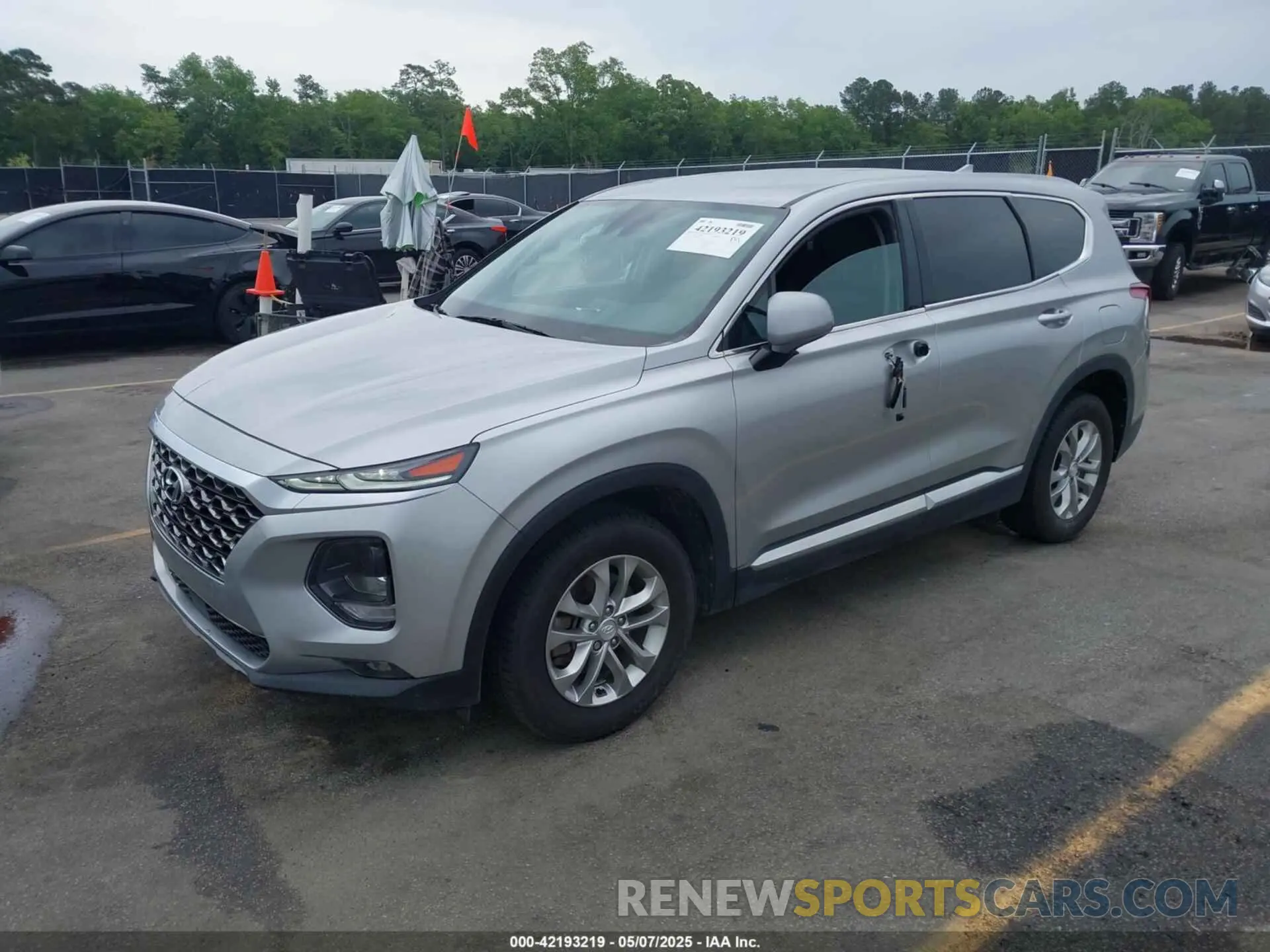 2 Photograph of a damaged car 5NMS33AD2LH296937 HYUNDAI SANTA FE 2020