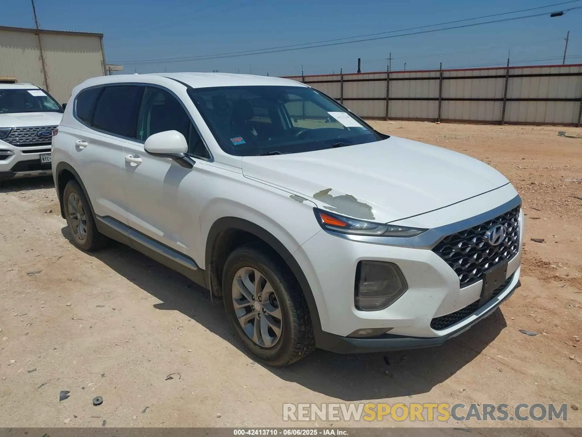 1 Photograph of a damaged car 5NMS33AD3LH181859 HYUNDAI SANTA FE 2020