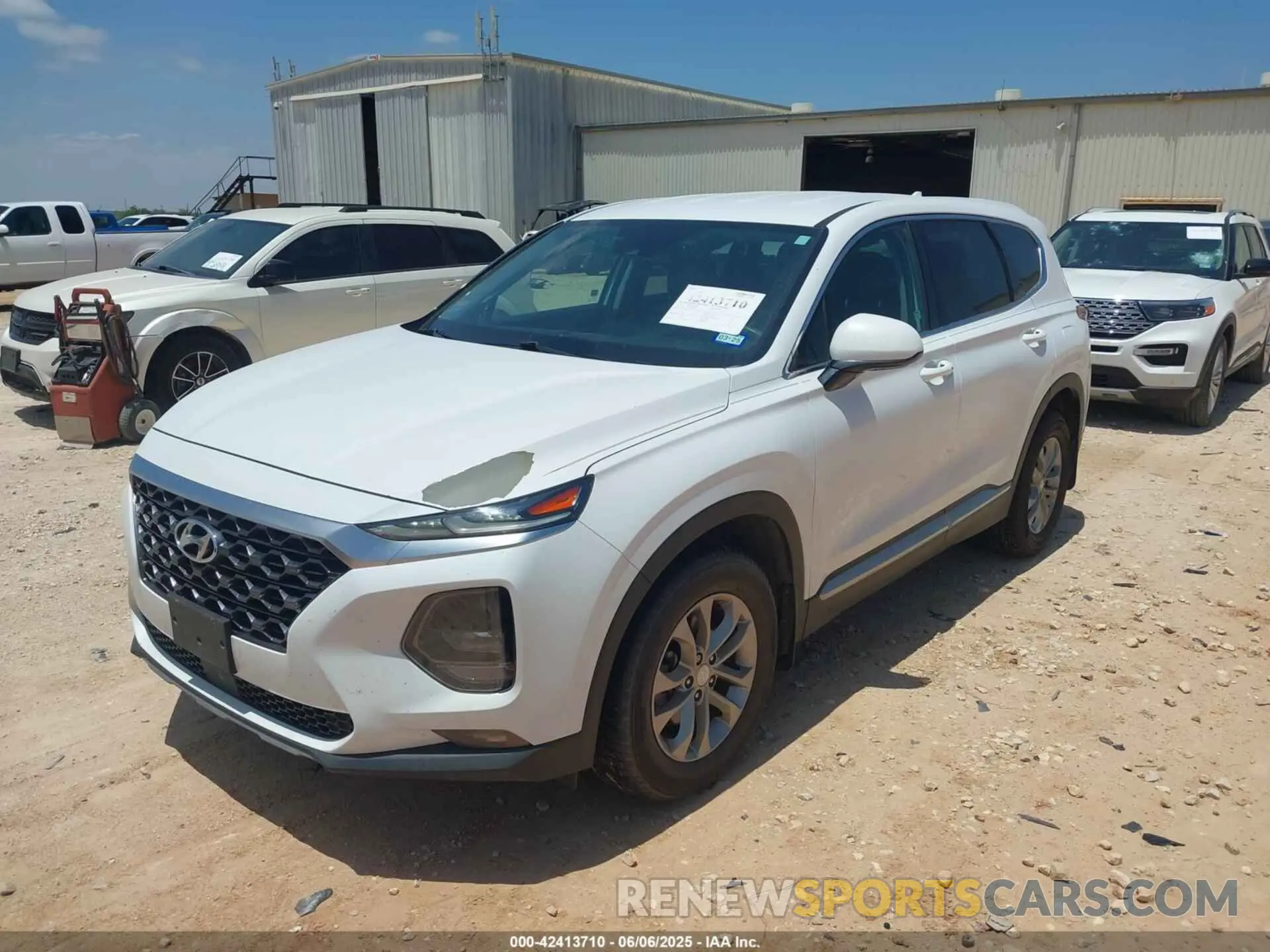 2 Photograph of a damaged car 5NMS33AD3LH181859 HYUNDAI SANTA FE 2020
