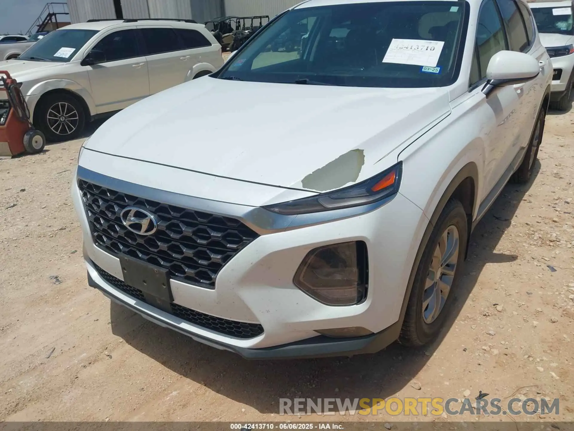 6 Photograph of a damaged car 5NMS33AD3LH181859 HYUNDAI SANTA FE 2020