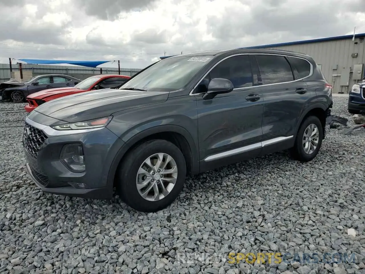 1 Photograph of a damaged car 5NMS33AD3LH211300 HYUNDAI SANTA FE 2020