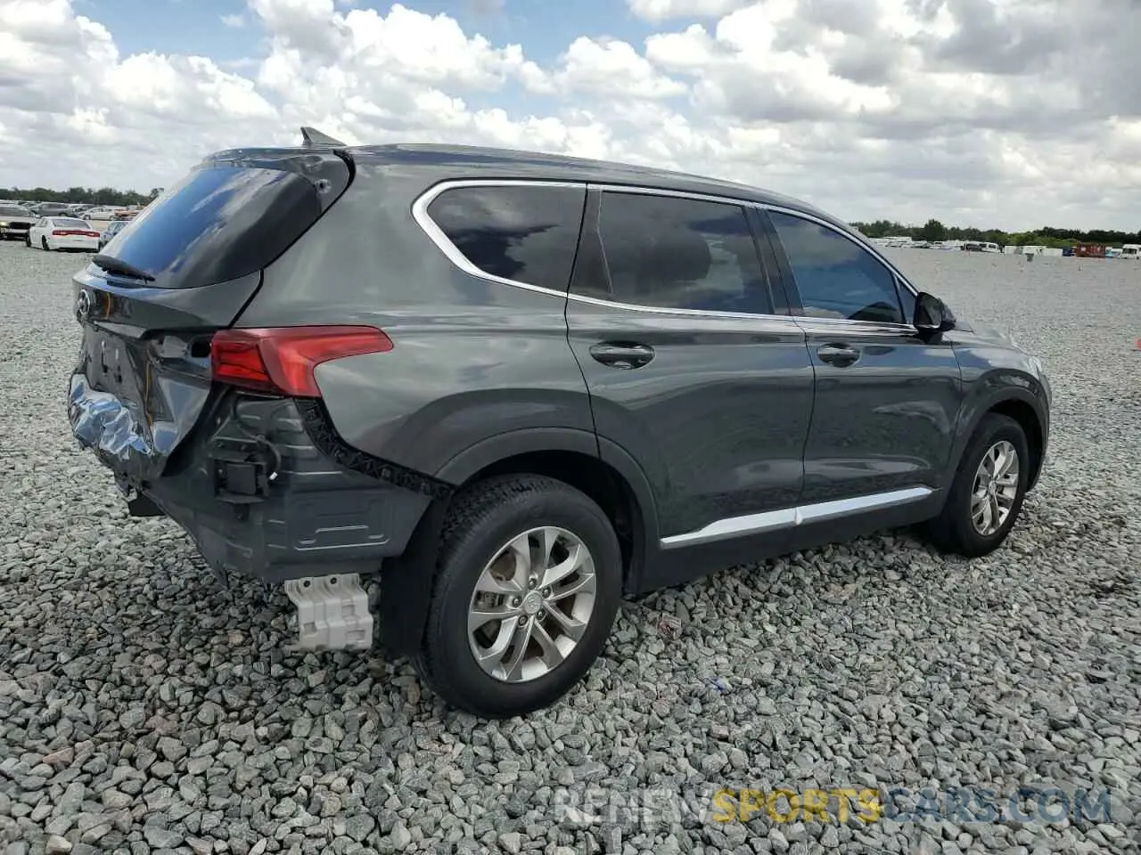 3 Photograph of a damaged car 5NMS33AD3LH211300 HYUNDAI SANTA FE 2020