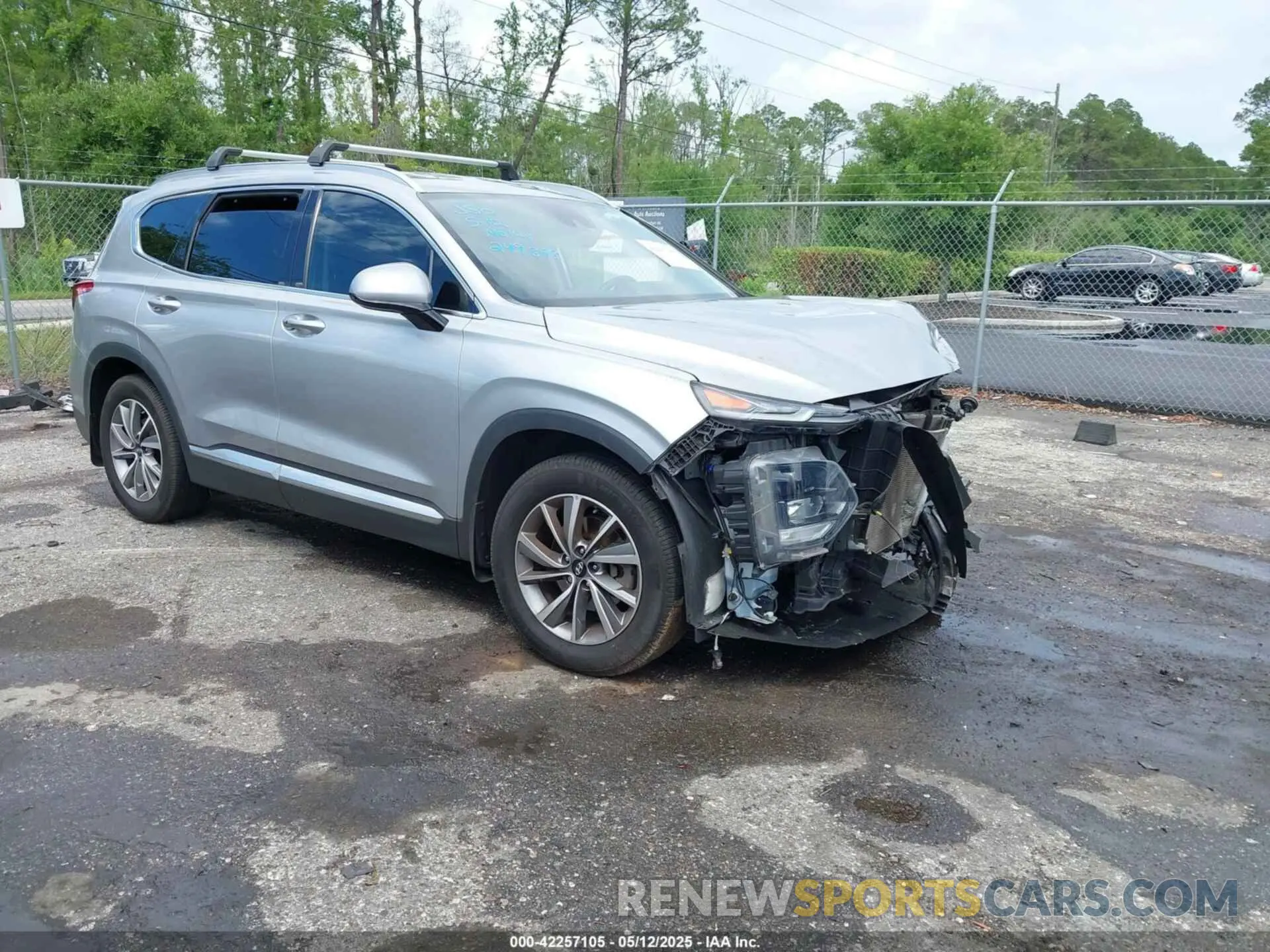 1 Photograph of a damaged car 5NMS33AD3LH249898 HYUNDAI SANTA FE 2020
