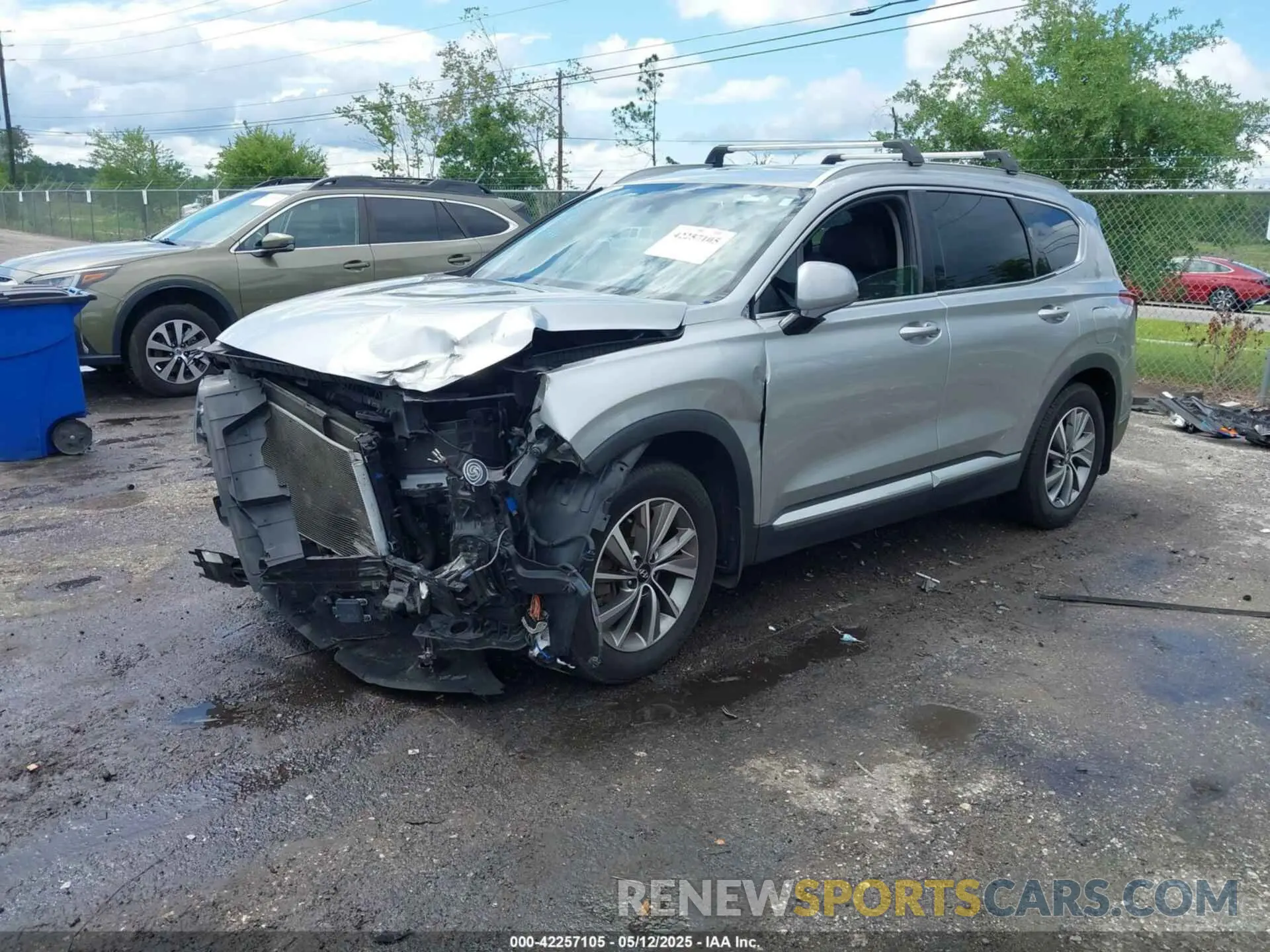 2 Photograph of a damaged car 5NMS33AD3LH249898 HYUNDAI SANTA FE 2020
