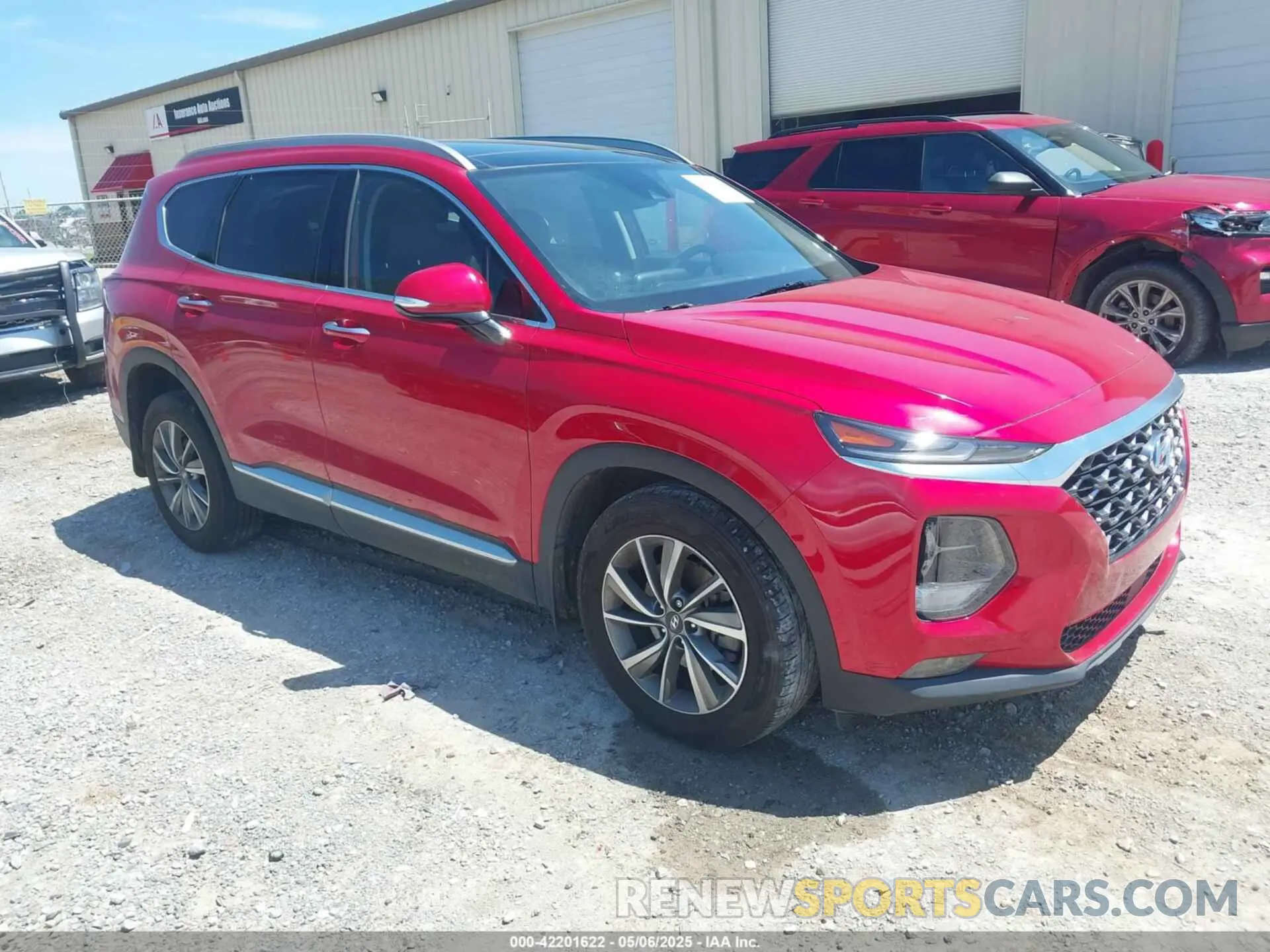 1 Photograph of a damaged car 5NMS33AD3LH291553 HYUNDAI SANTA FE 2020