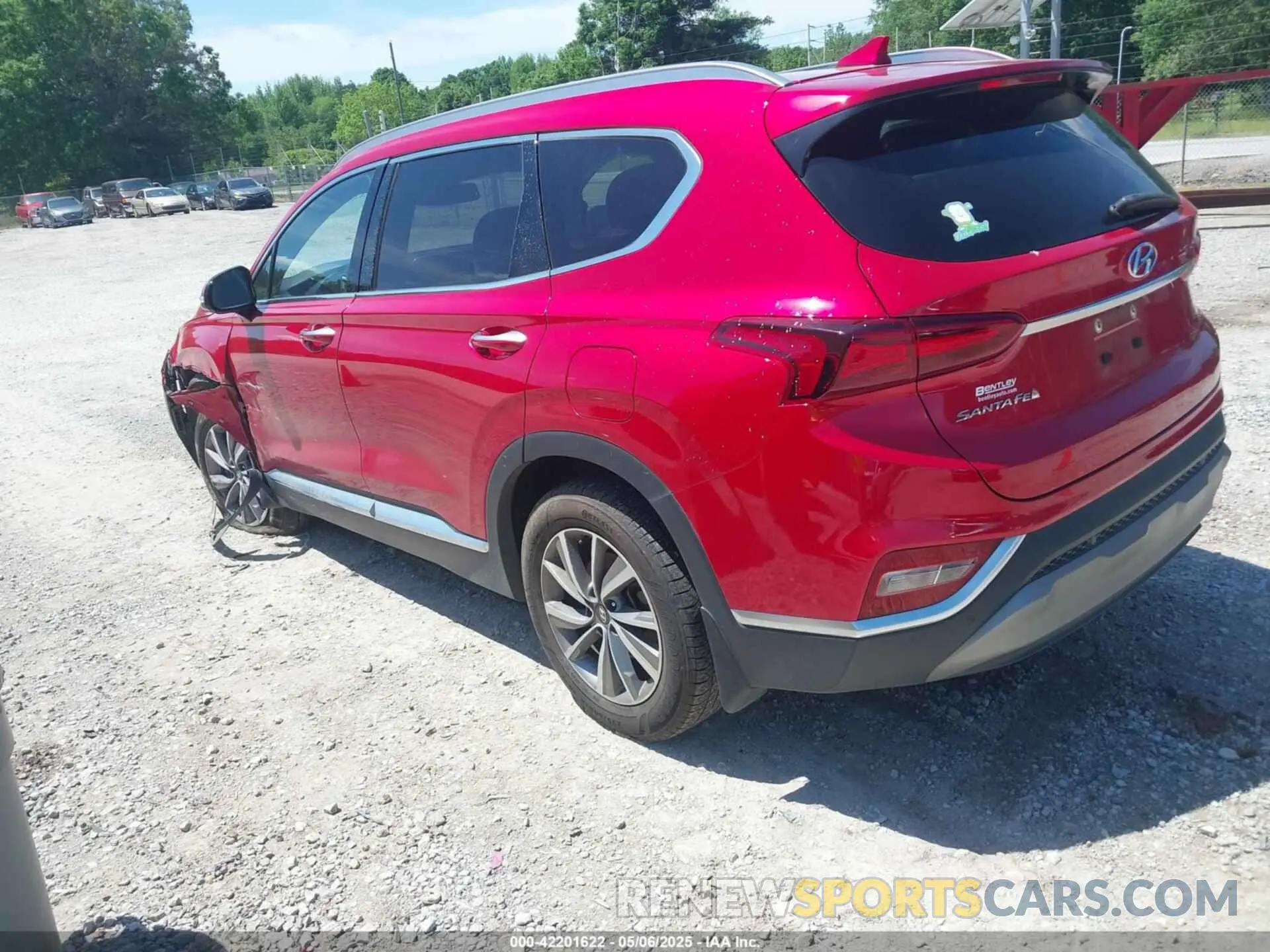 3 Photograph of a damaged car 5NMS33AD3LH291553 HYUNDAI SANTA FE 2020