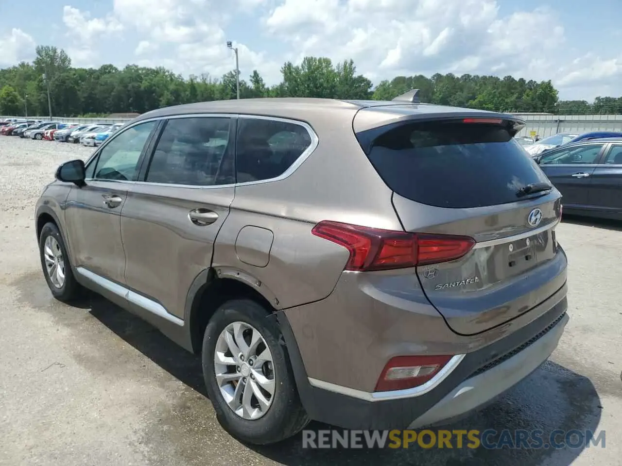 2 Photograph of a damaged car 5NMS33AD4LH203075 HYUNDAI SANTA FE 2020