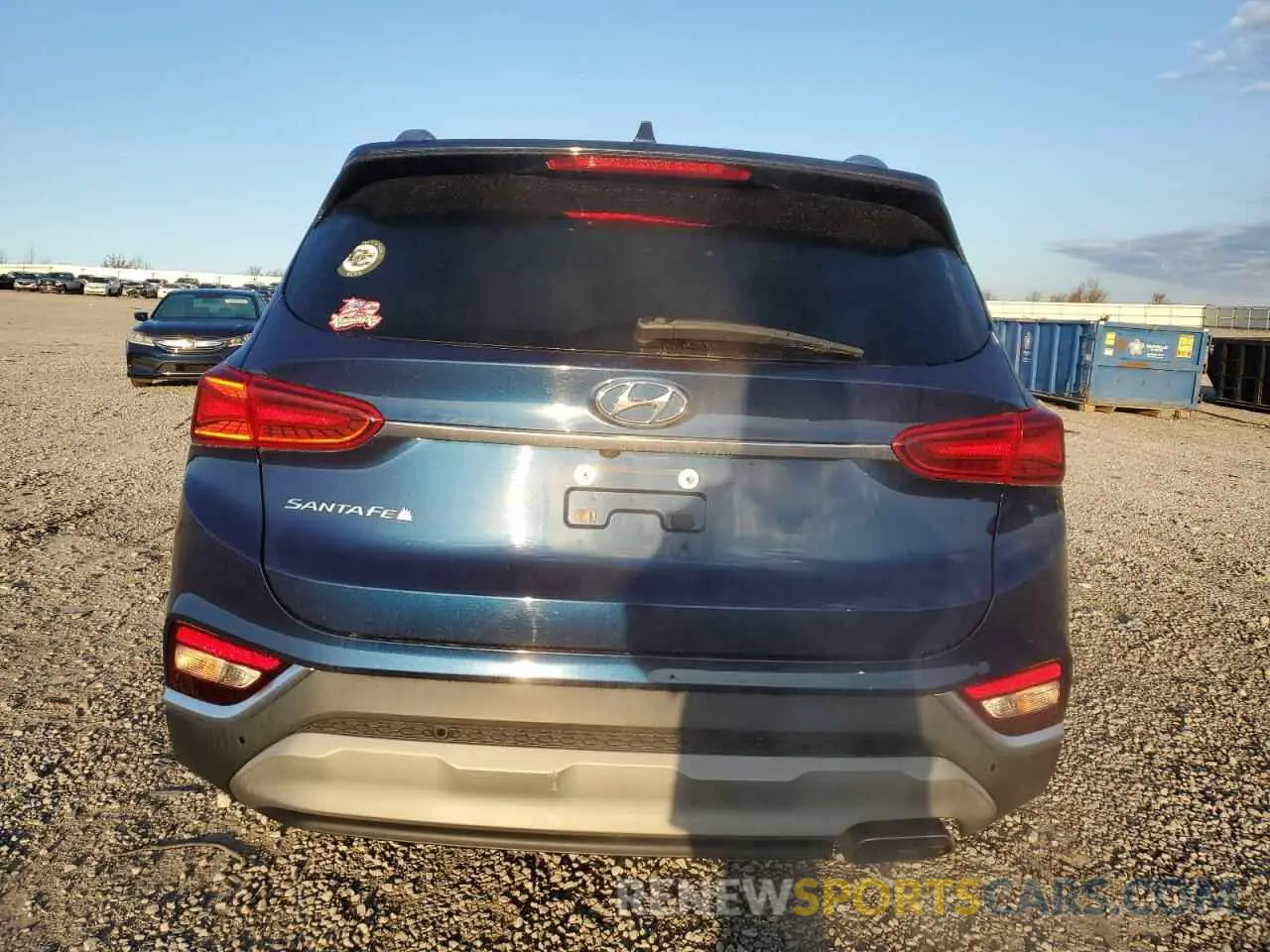 6 Photograph of a damaged car 5NMS33AD4LH210799 HYUNDAI SANTA FE 2020