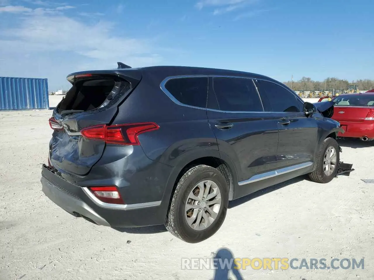 3 Photograph of a damaged car 5NMS33AD4LH247447 HYUNDAI SANTA FE 2020