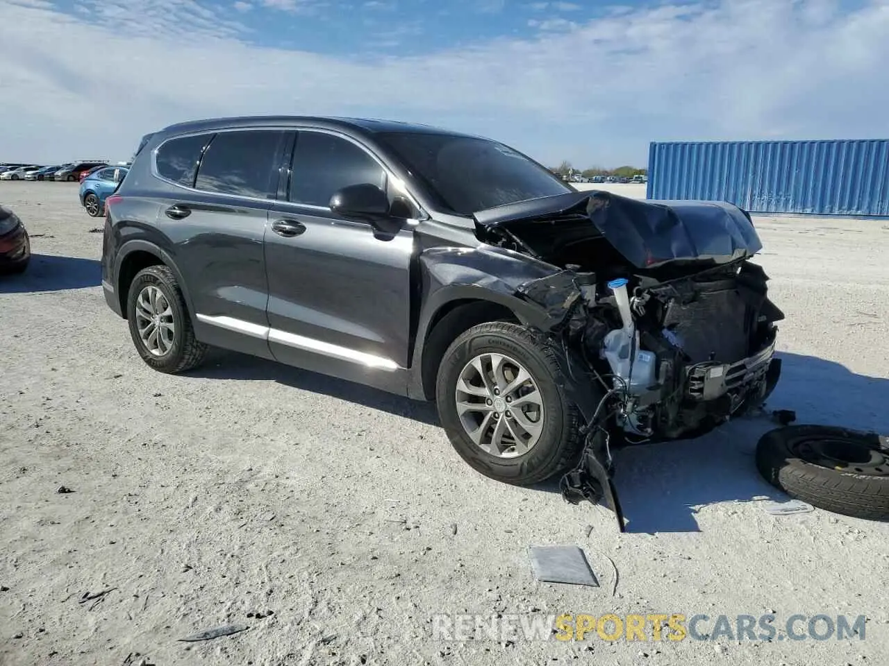 4 Photograph of a damaged car 5NMS33AD4LH247447 HYUNDAI SANTA FE 2020