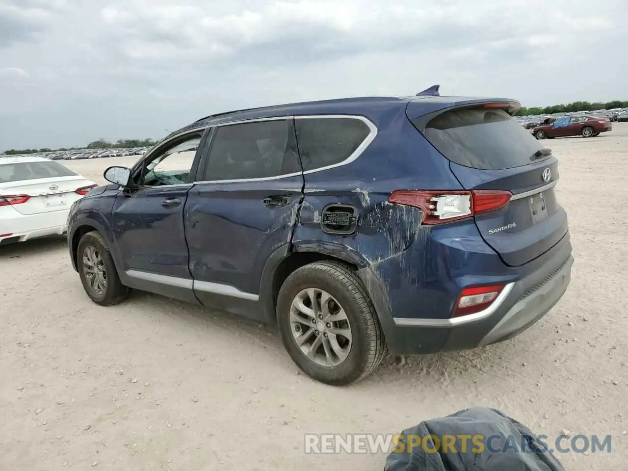 2 Photograph of a damaged car 5NMS33AD4LH268170 HYUNDAI SANTA FE 2020