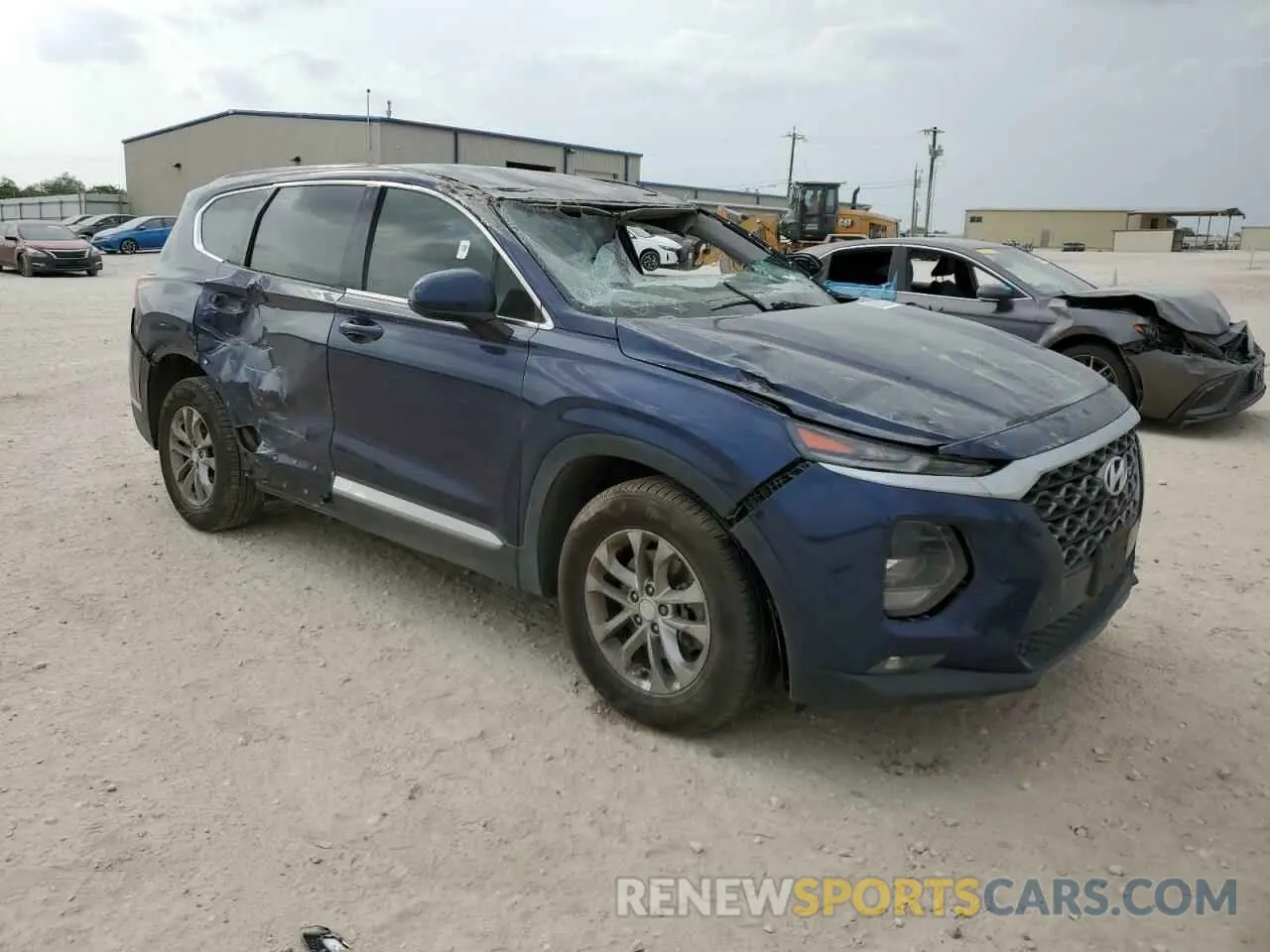 4 Photograph of a damaged car 5NMS33AD4LH268170 HYUNDAI SANTA FE 2020