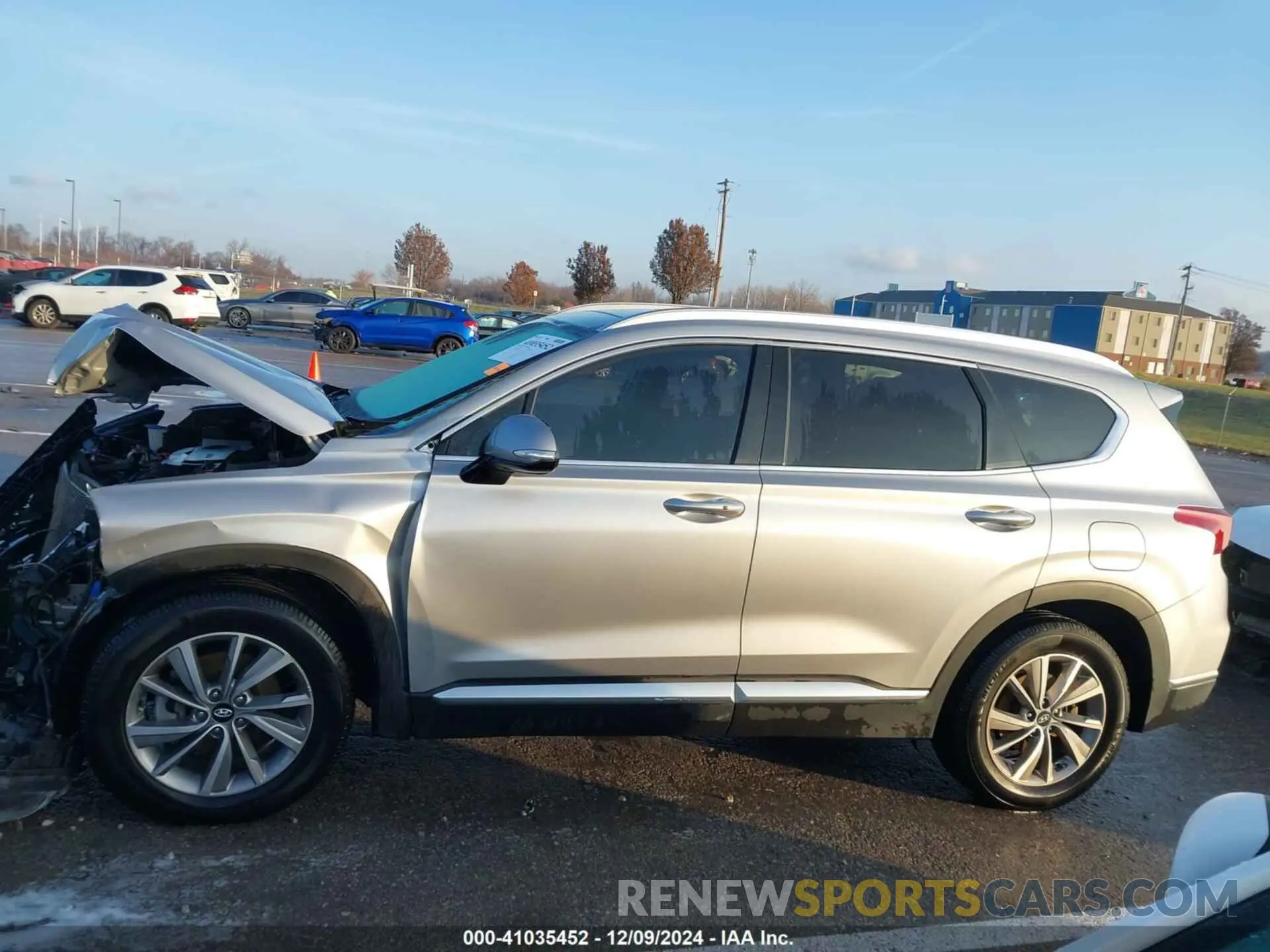 14 Photograph of a damaged car 5NMS33AD4LH280691 HYUNDAI SANTA FE 2020