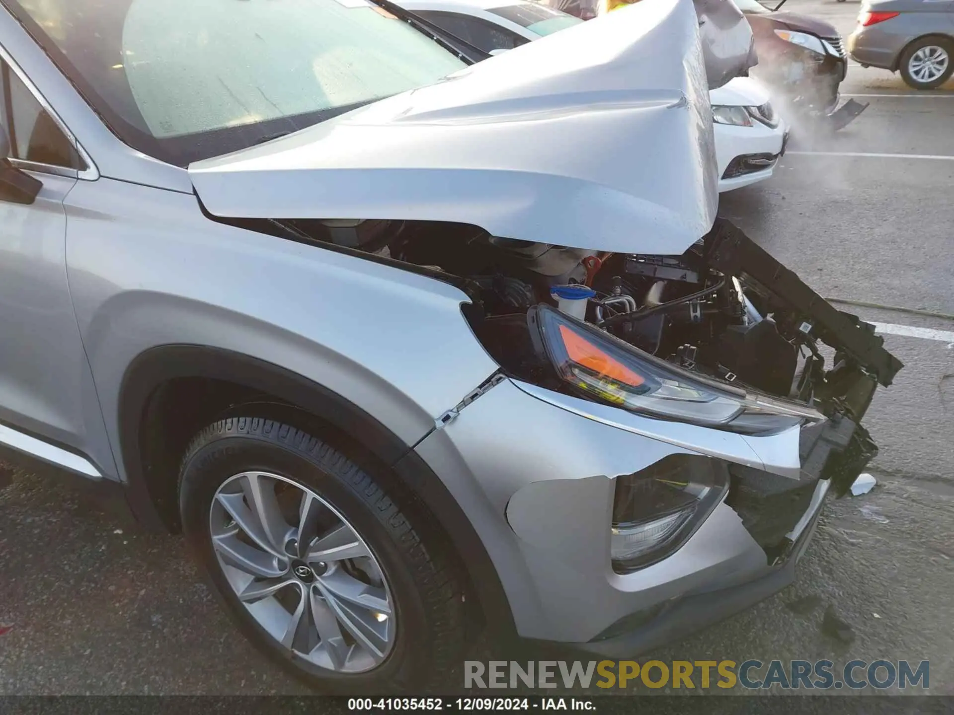 19 Photograph of a damaged car 5NMS33AD4LH280691 HYUNDAI SANTA FE 2020