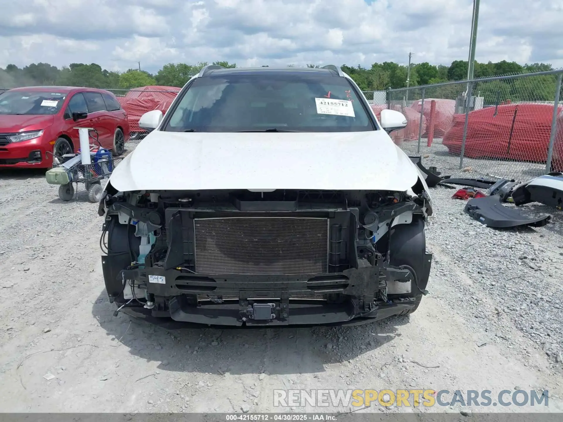13 Photograph of a damaged car 5NMS33AD4LH293909 HYUNDAI SANTA FE 2020