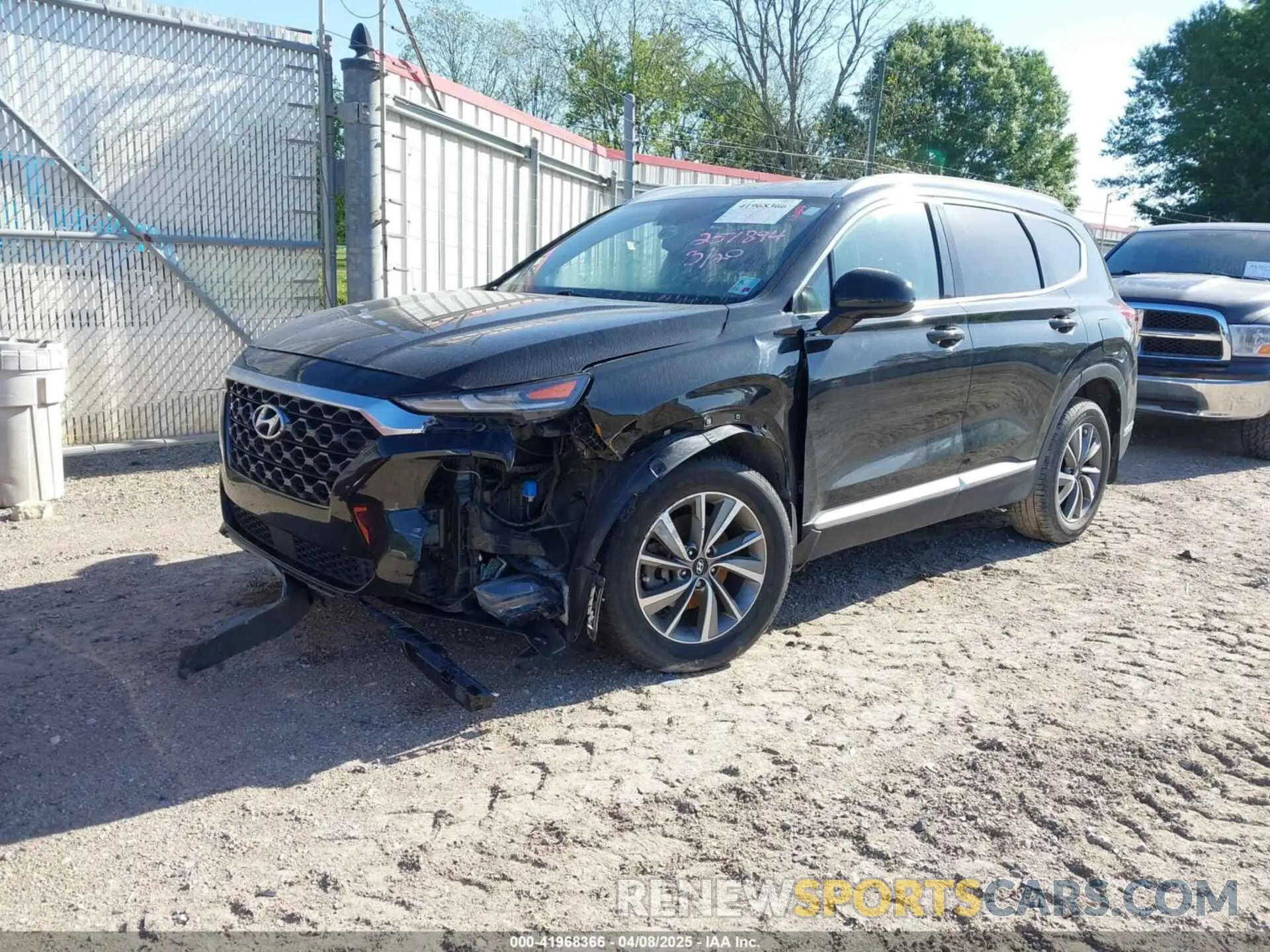2 Photograph of a damaged car 5NMS33AD5LH251894 HYUNDAI SANTA FE 2020