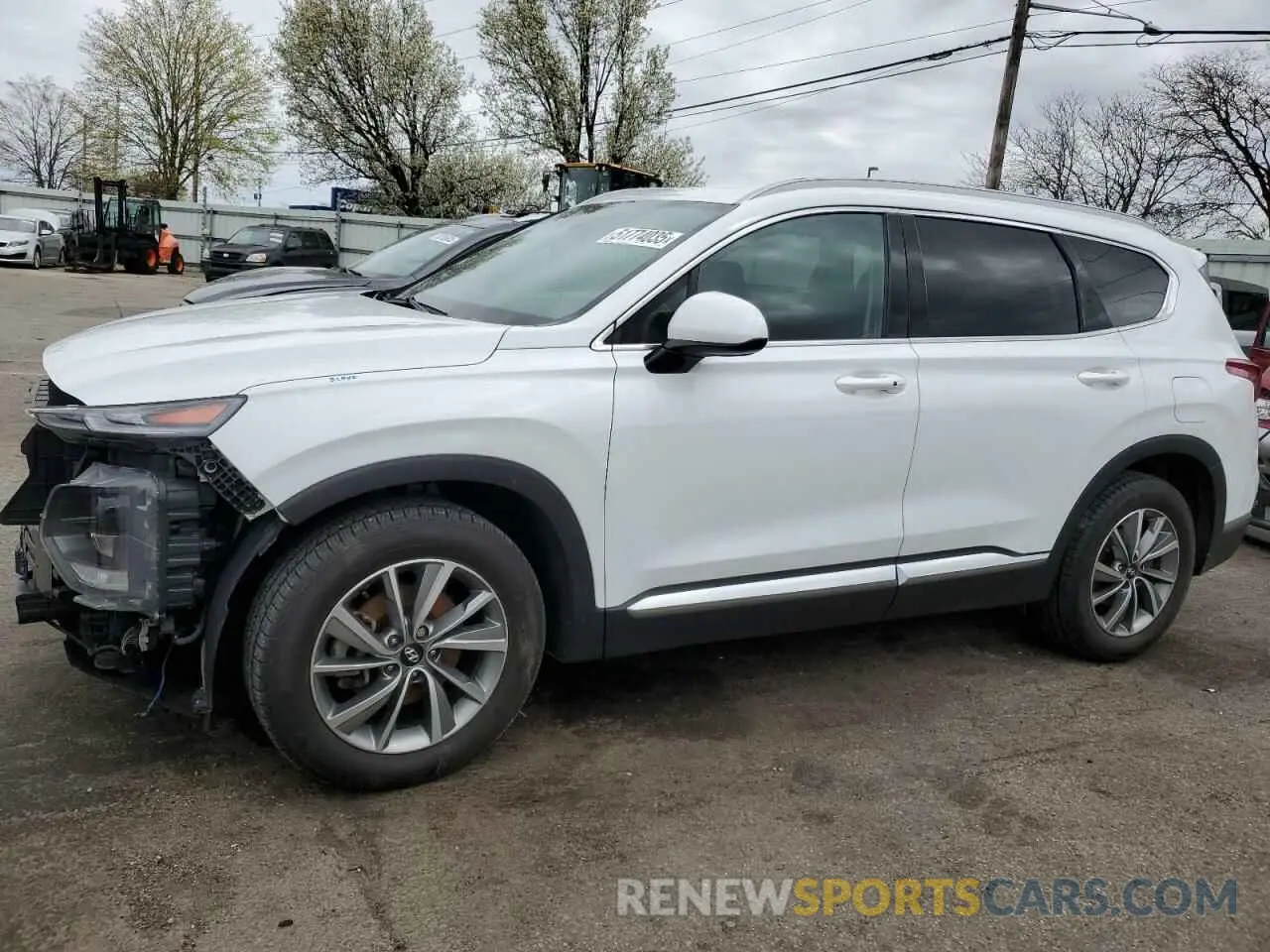 1 Photograph of a damaged car 5NMS33AD5LH262376 HYUNDAI SANTA FE 2020