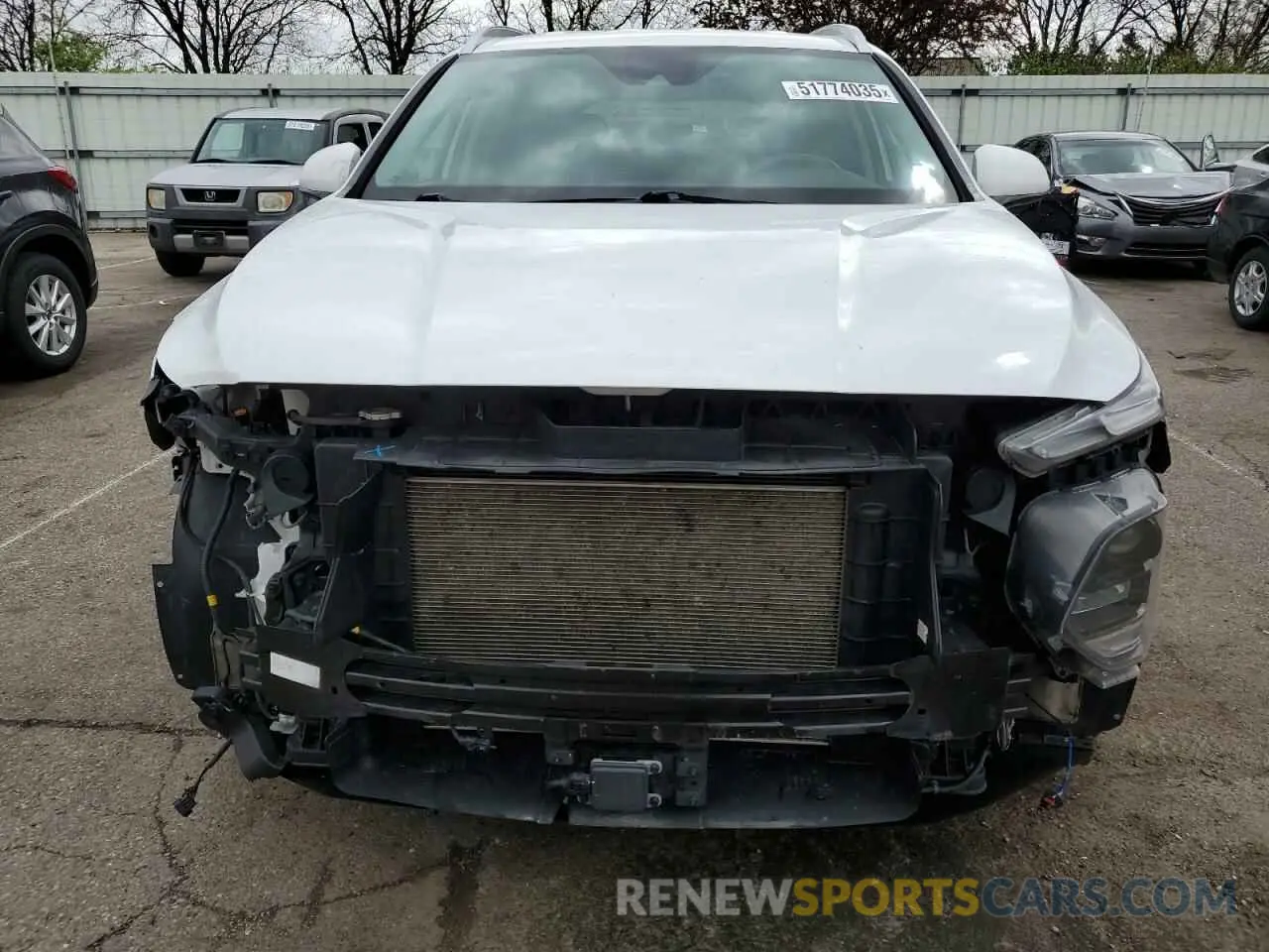 5 Photograph of a damaged car 5NMS33AD5LH262376 HYUNDAI SANTA FE 2020