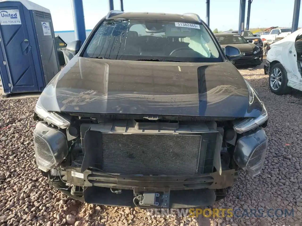 5 Photograph of a damaged car 5NMS33AD5LH276682 HYUNDAI SANTA FE 2020