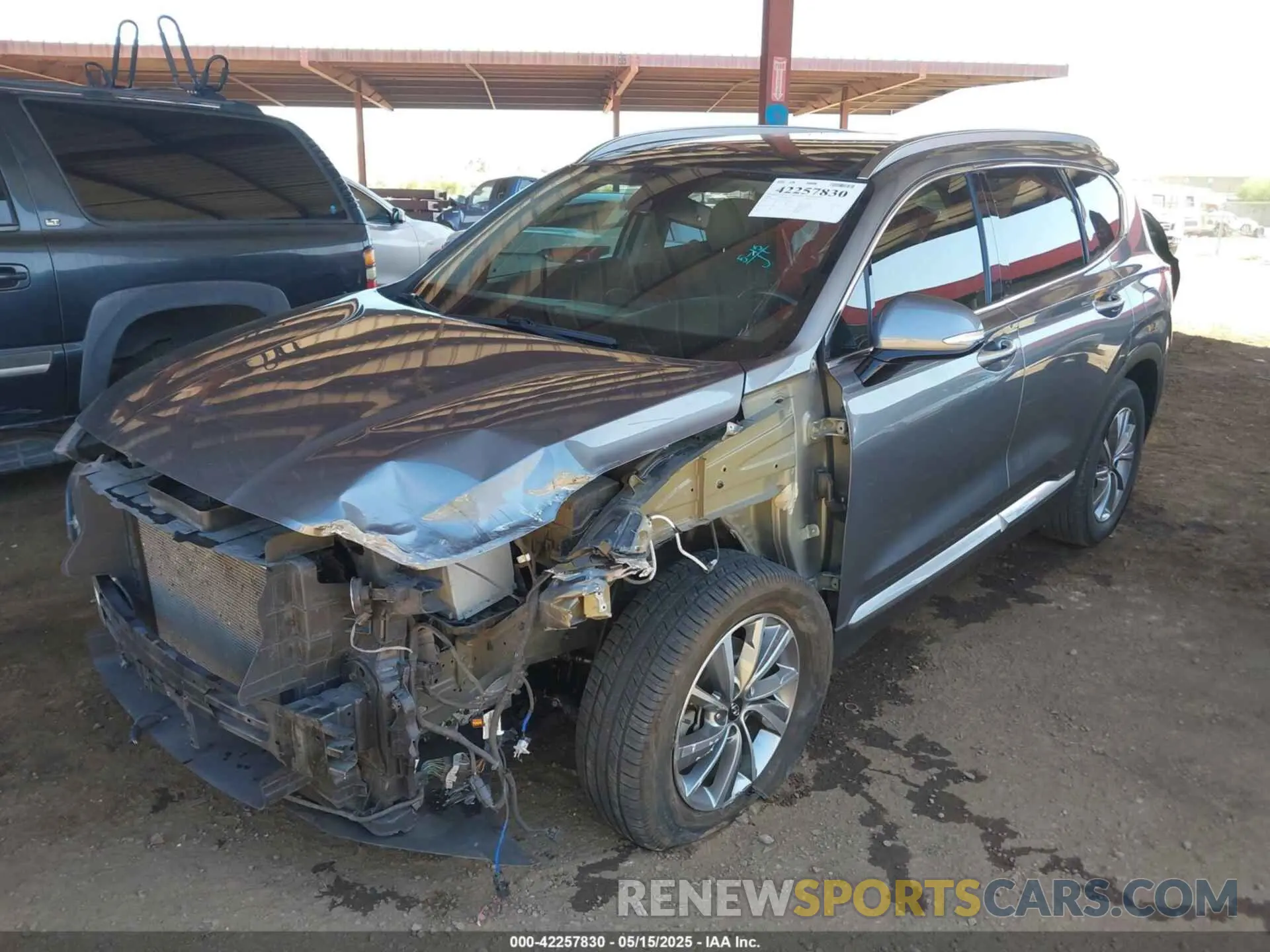 6 Photograph of a damaged car 5NMS33AD6LH137550 HYUNDAI SANTA FE 2020