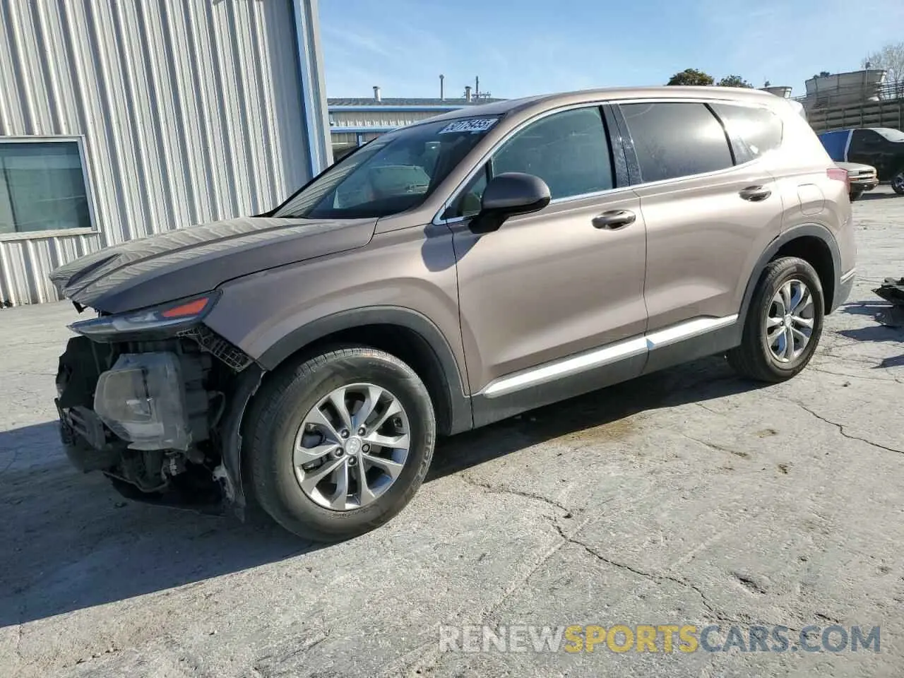 1 Photograph of a damaged car 5NMS33AD6LH165008 HYUNDAI SANTA FE 2020