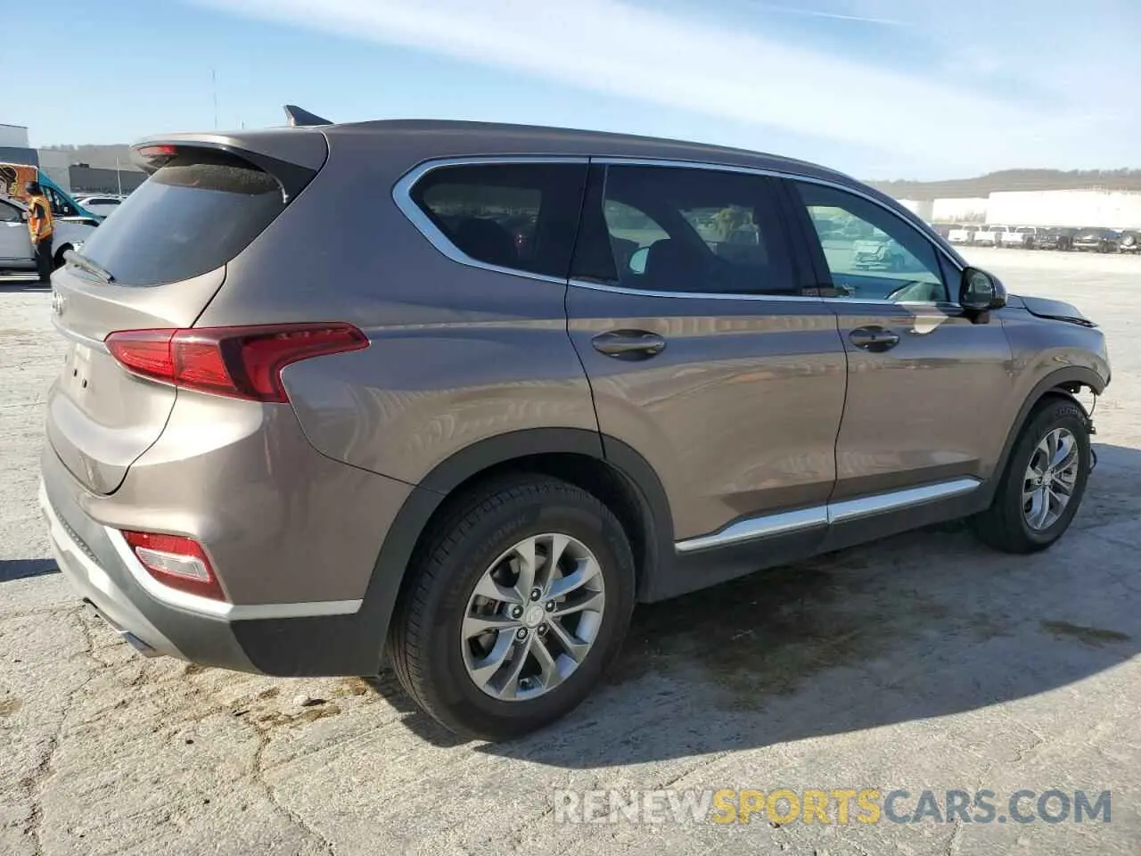 3 Photograph of a damaged car 5NMS33AD6LH165008 HYUNDAI SANTA FE 2020