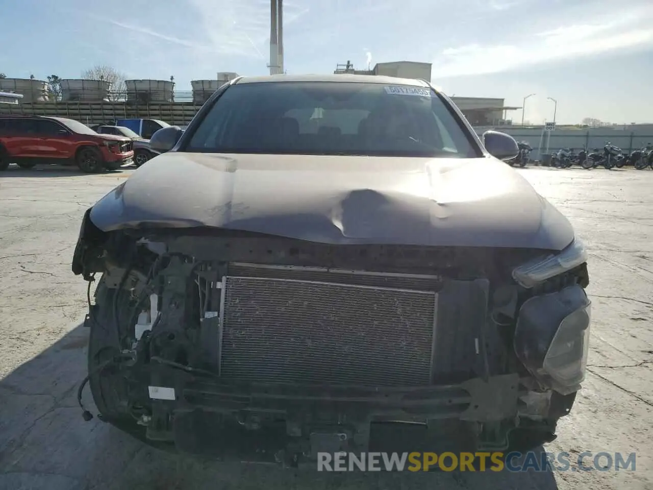 5 Photograph of a damaged car 5NMS33AD6LH165008 HYUNDAI SANTA FE 2020