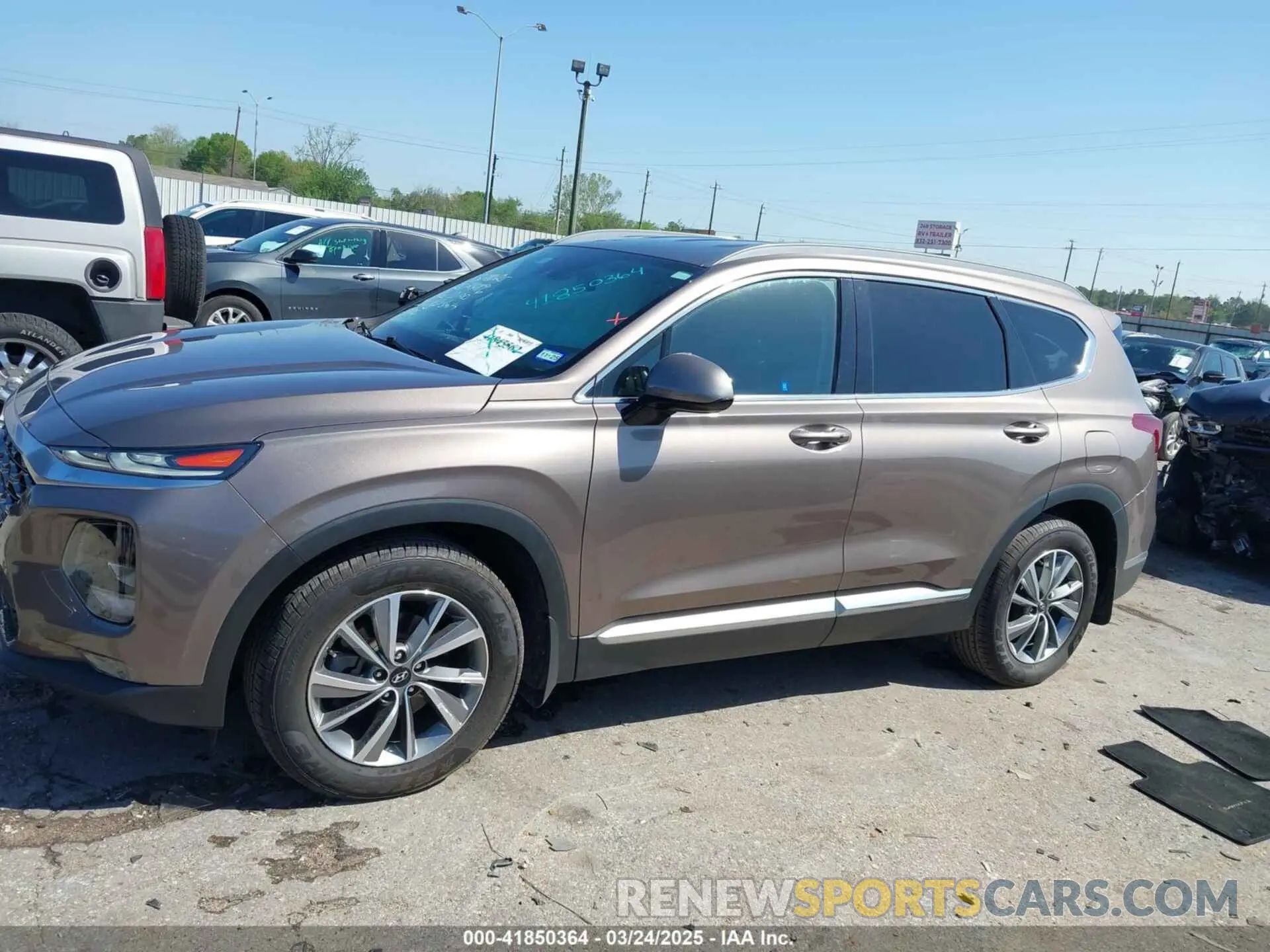 14 Photograph of a damaged car 5NMS33AD6LH187106 HYUNDAI SANTA FE 2020