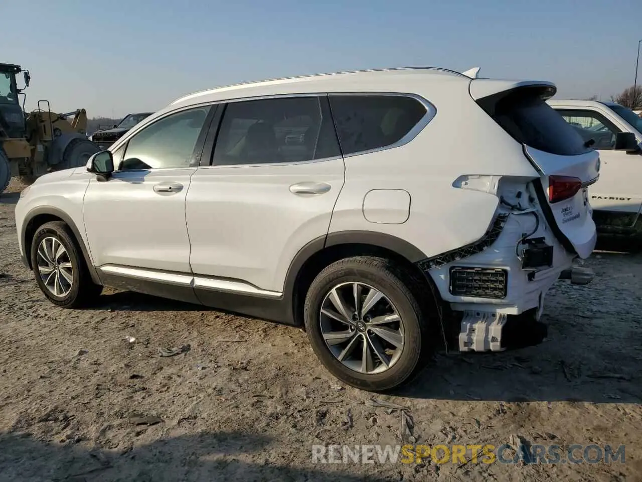 2 Photograph of a damaged car 5NMS33AD7LH143194 HYUNDAI SANTA FE 2020