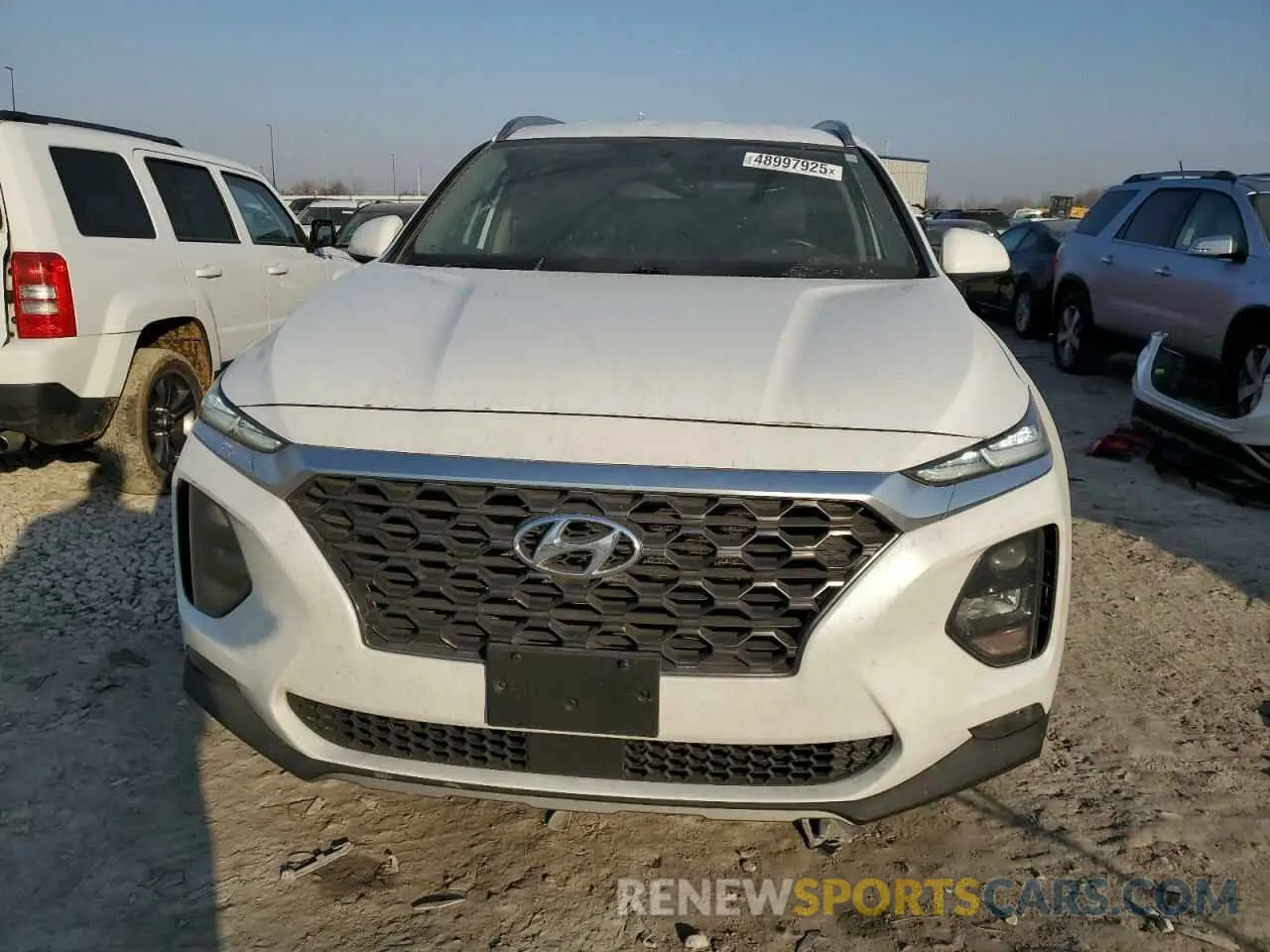 5 Photograph of a damaged car 5NMS33AD7LH143194 HYUNDAI SANTA FE 2020