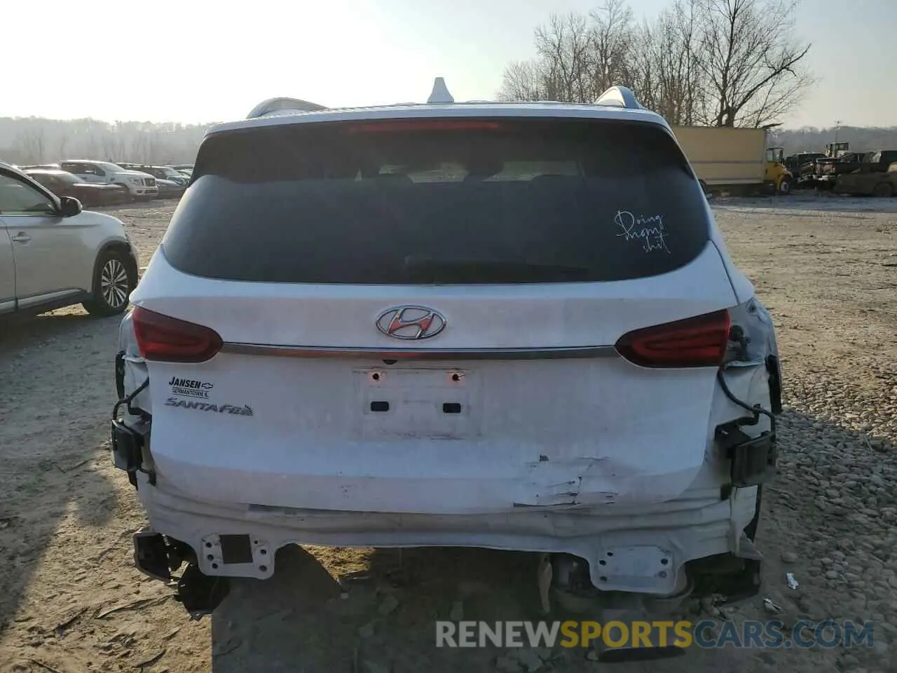 6 Photograph of a damaged car 5NMS33AD7LH143194 HYUNDAI SANTA FE 2020