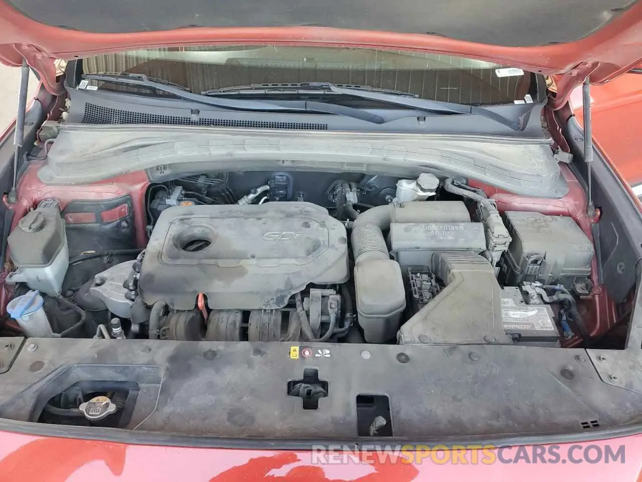 12 Photograph of a damaged car 5NMS33AD7LH154843 HYUNDAI SANTA FE 2020