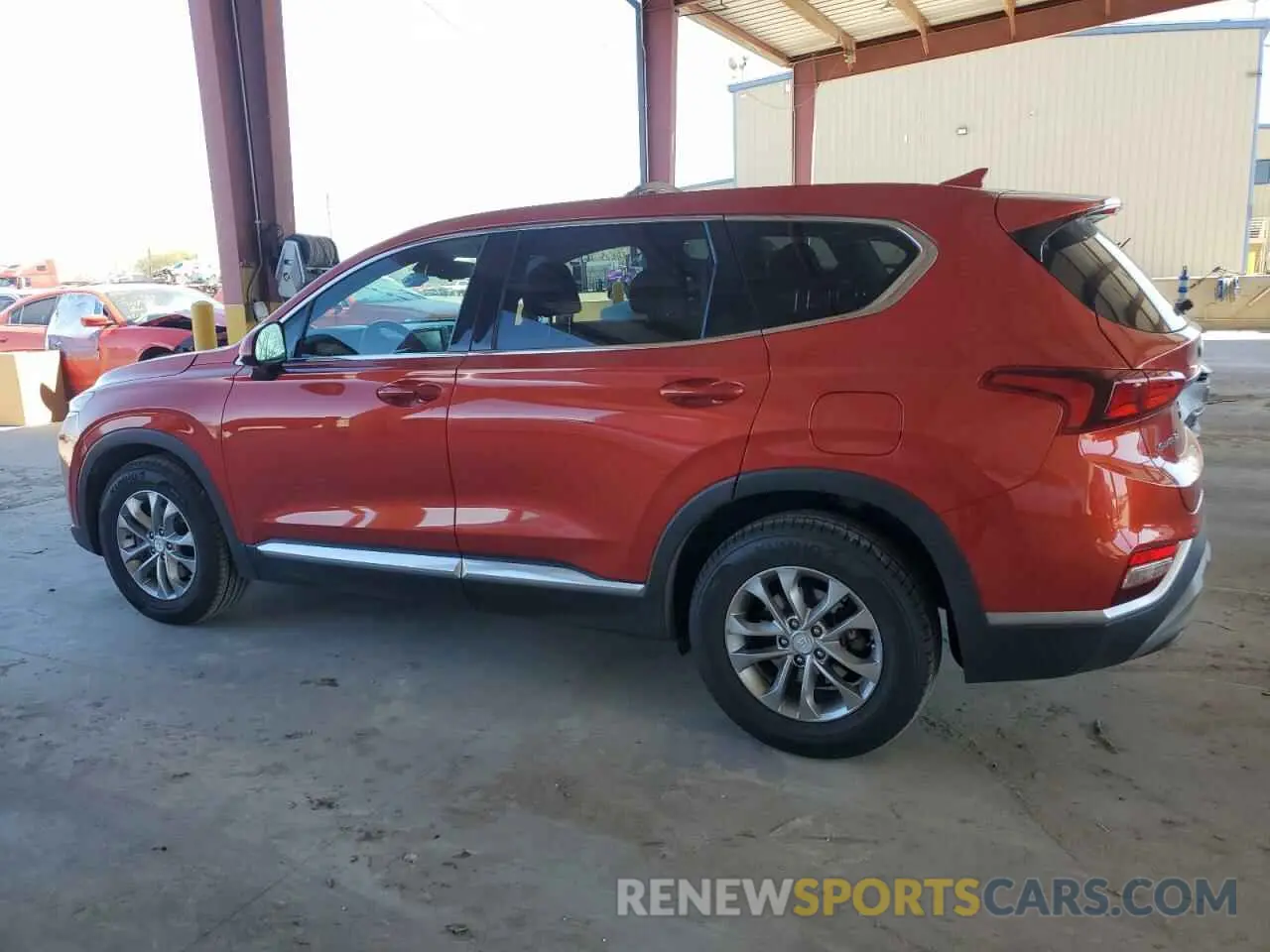 2 Photograph of a damaged car 5NMS33AD7LH154843 HYUNDAI SANTA FE 2020