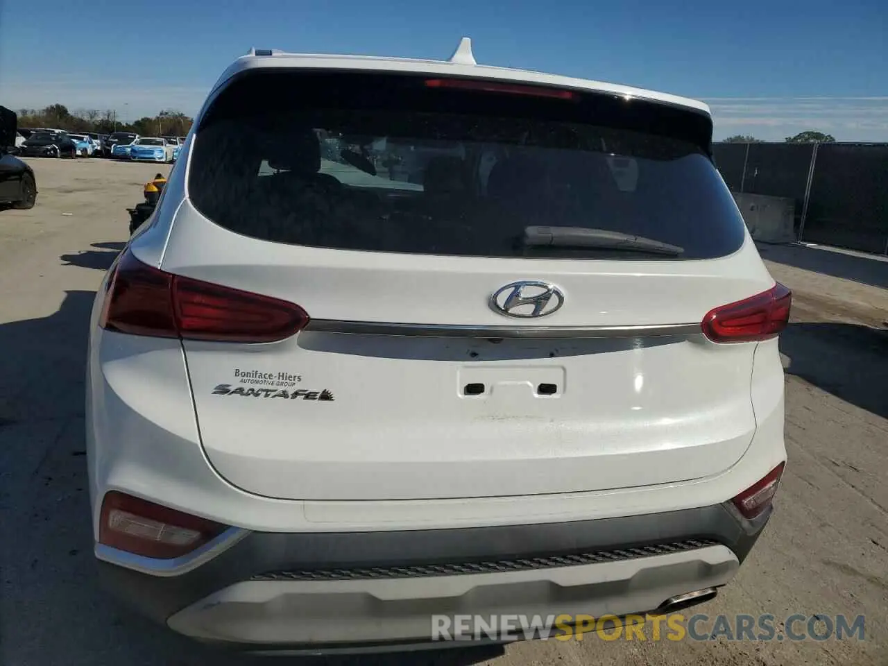 6 Photograph of a damaged car 5NMS33AD7LH195196 HYUNDAI SANTA FE 2020