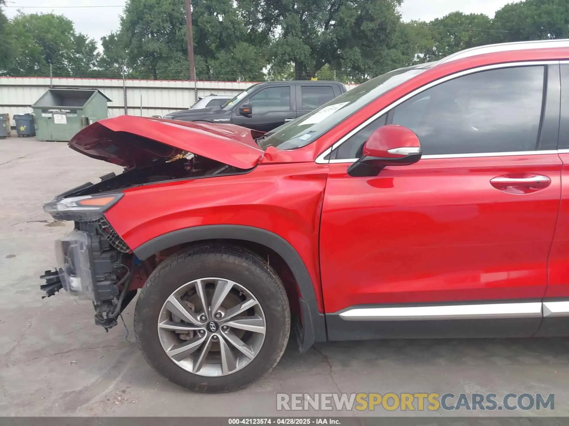 19 Photograph of a damaged car 5NMS33AD7LH241559 HYUNDAI SANTA FE 2020
