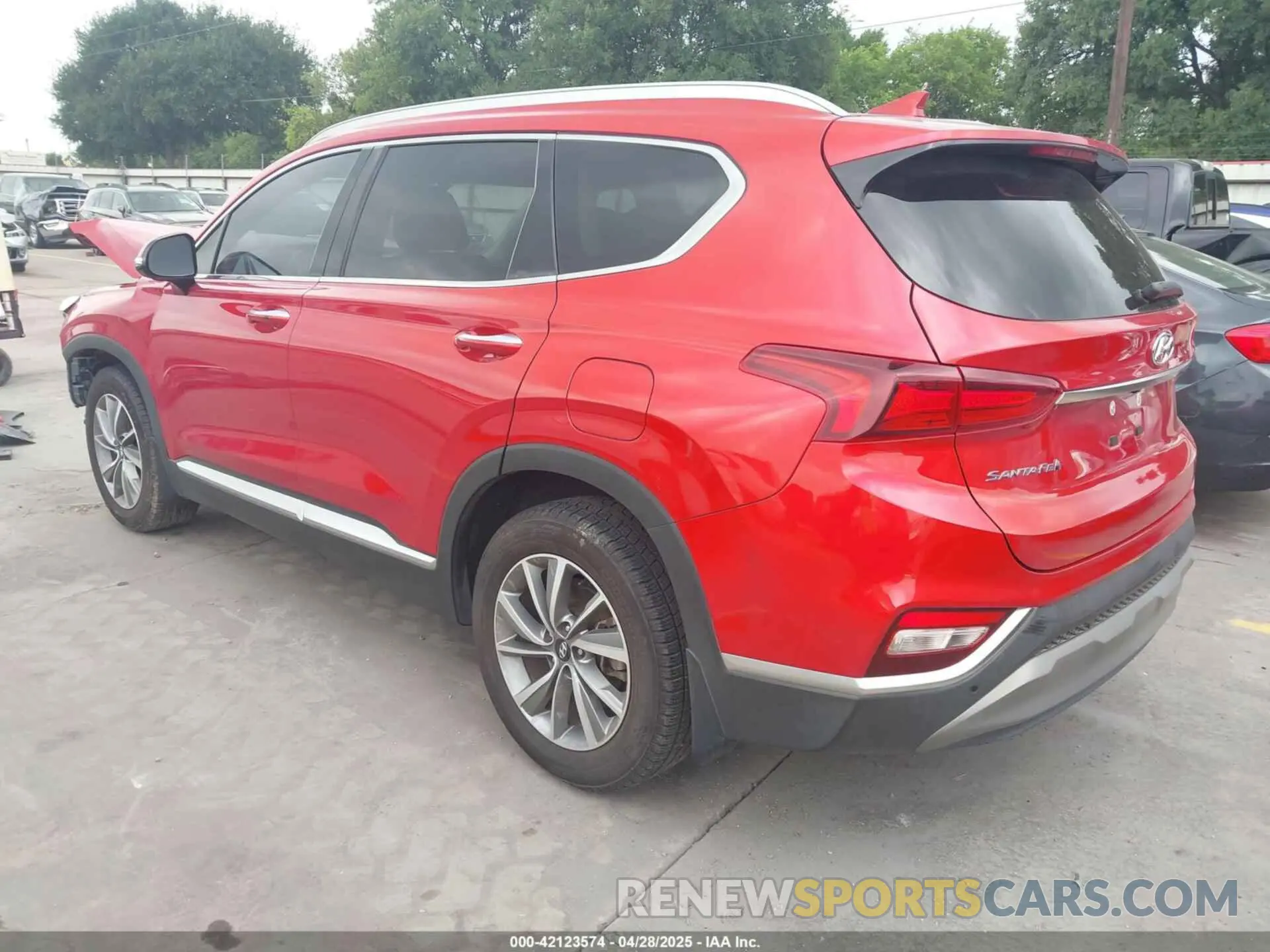 3 Photograph of a damaged car 5NMS33AD7LH241559 HYUNDAI SANTA FE 2020